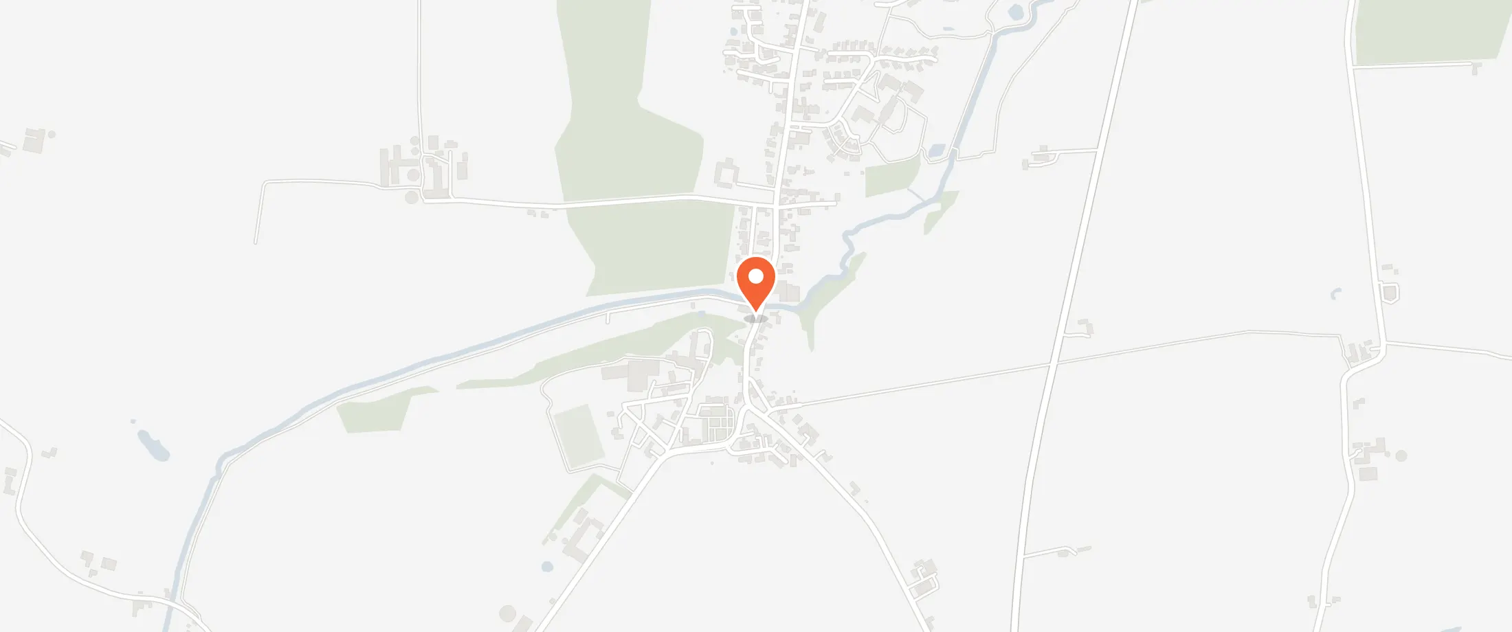 Kort over Aagaard Kro, Bramdrupvej 136, 6040 Egtved