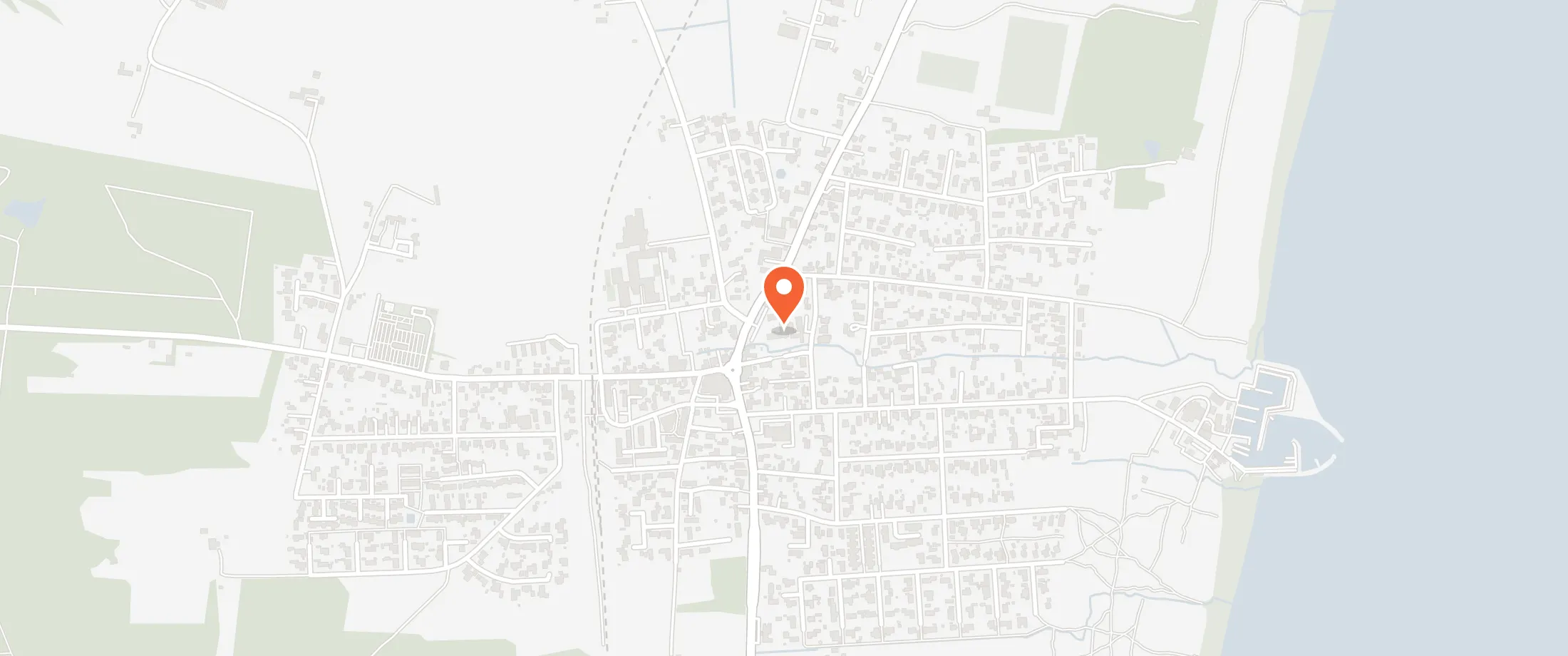 Kort over Aalbæk Badehotel, Skagensvej 42, 9982 Ålbæk