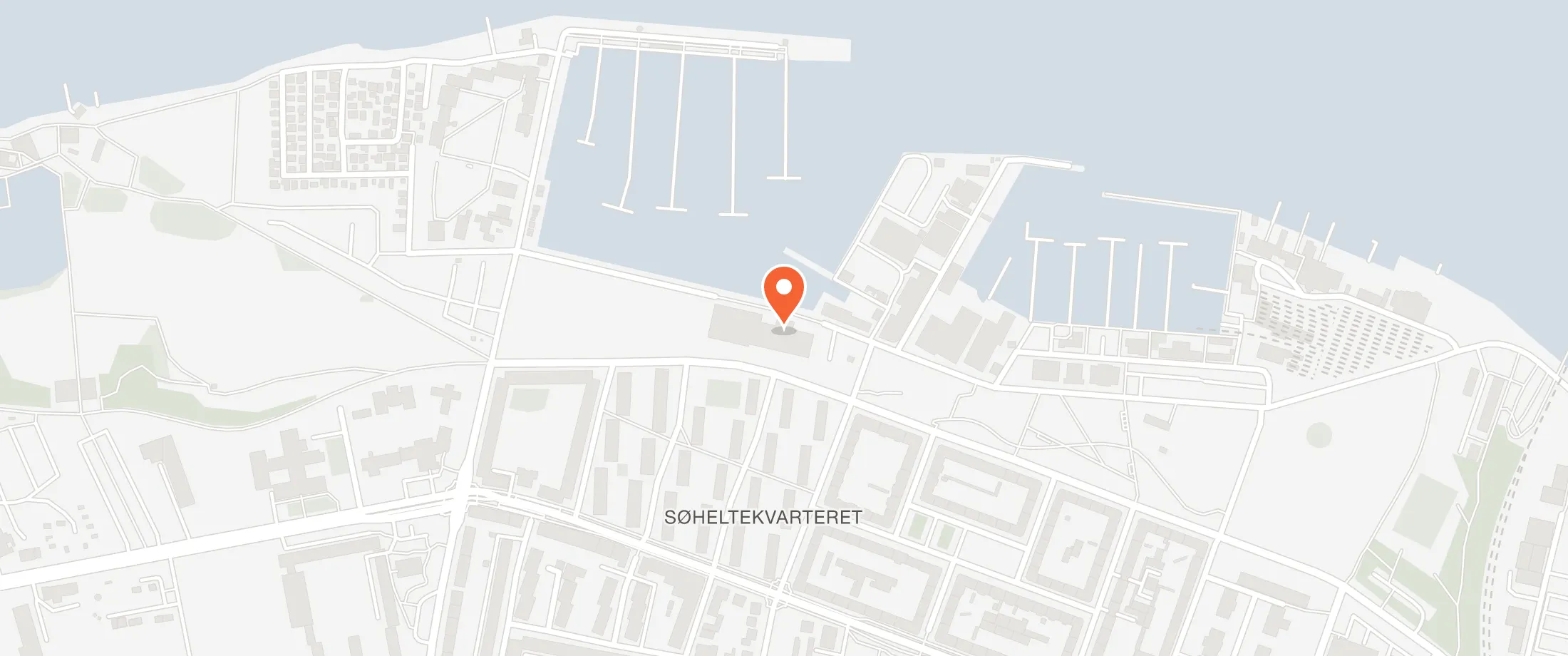 Kort over Aalborg Streetfood, Skudehavnsvej 35, 9000 Aalborg