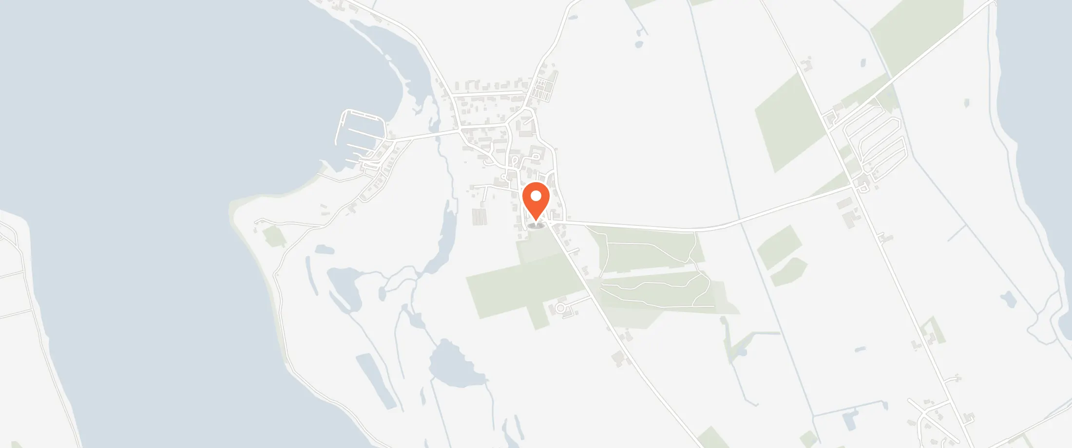 Kort over Aarøhus, Aarø Forsamlingshus, Aarø 182, Aarø, 6100 Aarø