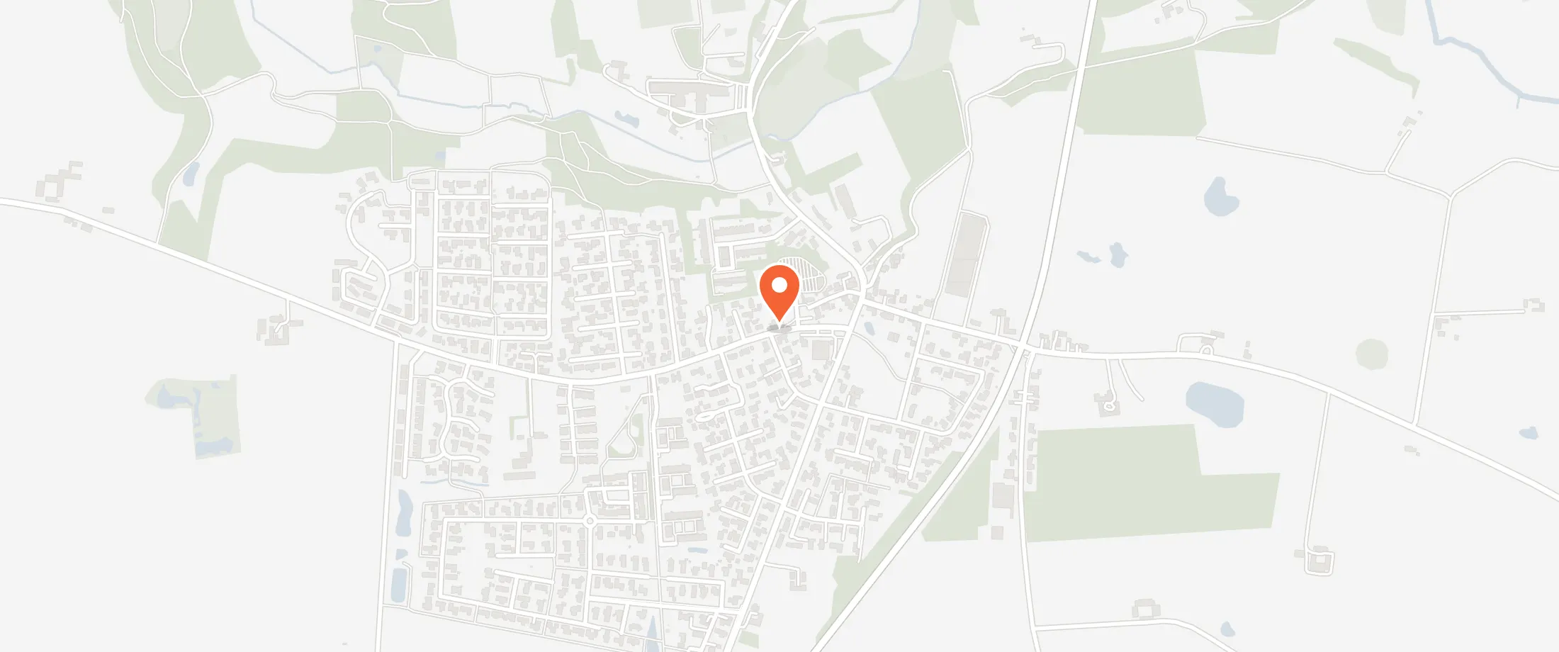 Kort over Alminde Forsamlingshus, Vestergade 12, Almind, 6051 Almind
