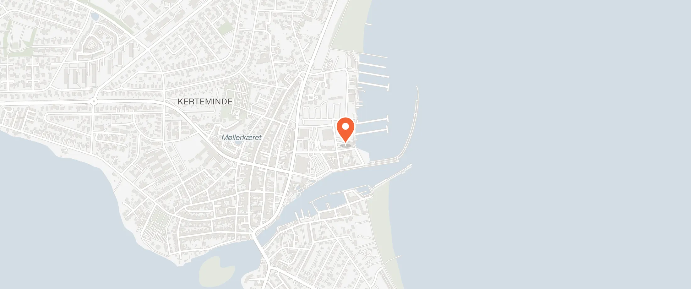 Kort over Anchor Kerteminde, Marinavejen 2, 5300 Kerteminde