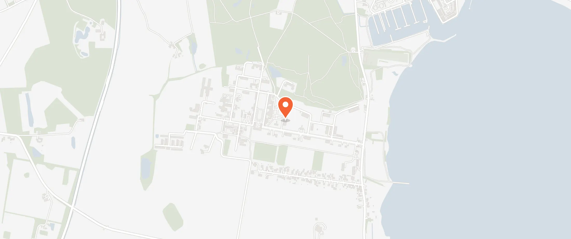 Kort over Anneberg Kulturpark, Annebergparken 22, 4500 Nykøbing Sjælland