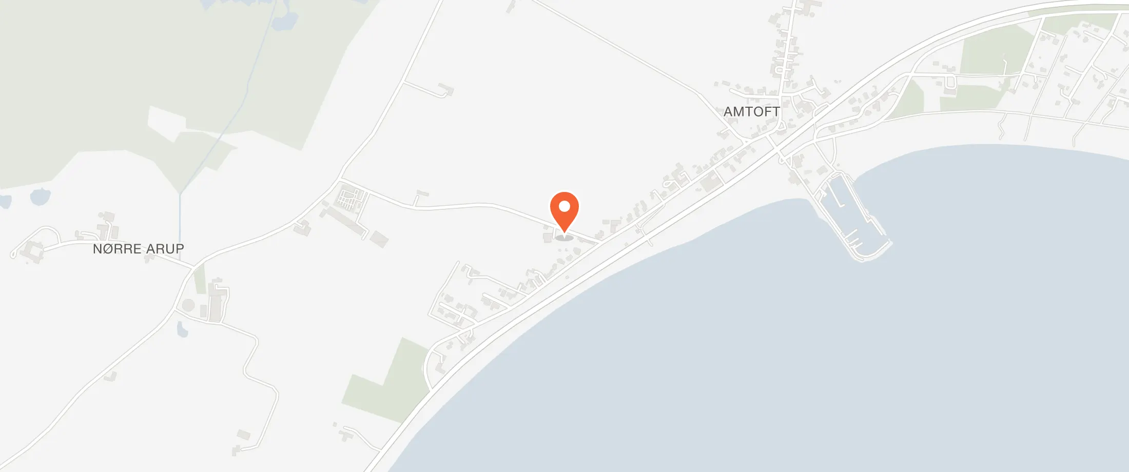 Kort over Arup Beboerhus, Arup Kirke Vej 1, 7742 Arup (Vesløs)
