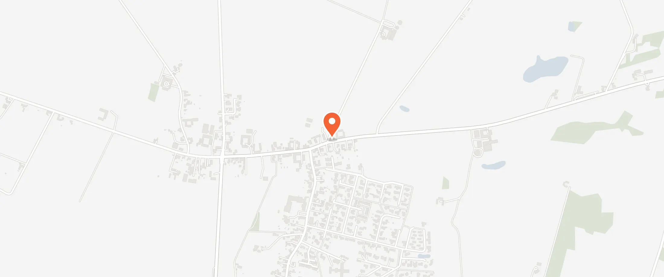 Kort over Baaring Forsamlingshus, Middelfartvej 97, 5466 Baaring