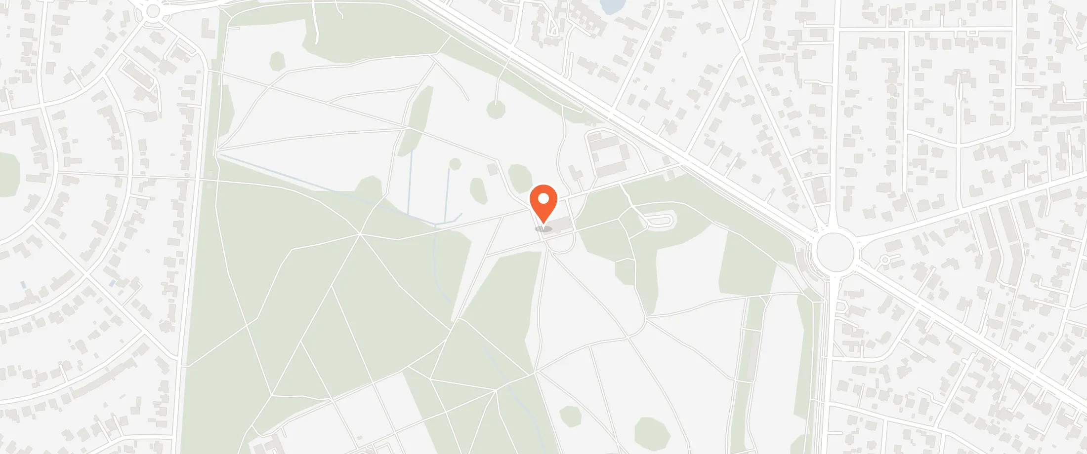 Kort over Bernstorff Slot, Jægersborg Allé 93, 2820 Gentofte