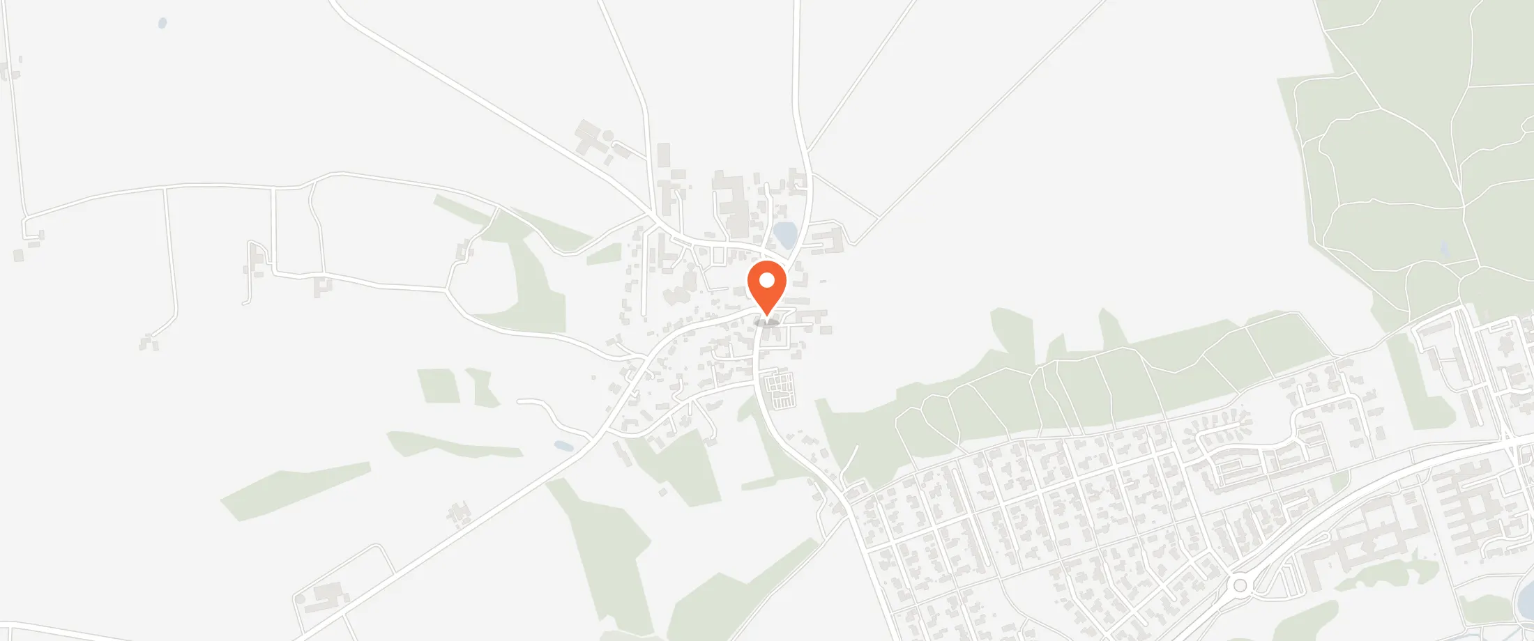 Kort over Bjerring Forsamlingshus, Bjerring Byvej 32, 8850 Bjerring, Bjerringbro