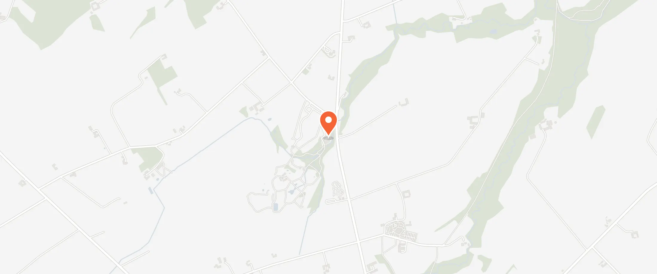 Kort over Bornholms Middelaldercenter, Stangevej 1, 3760 Østerlars