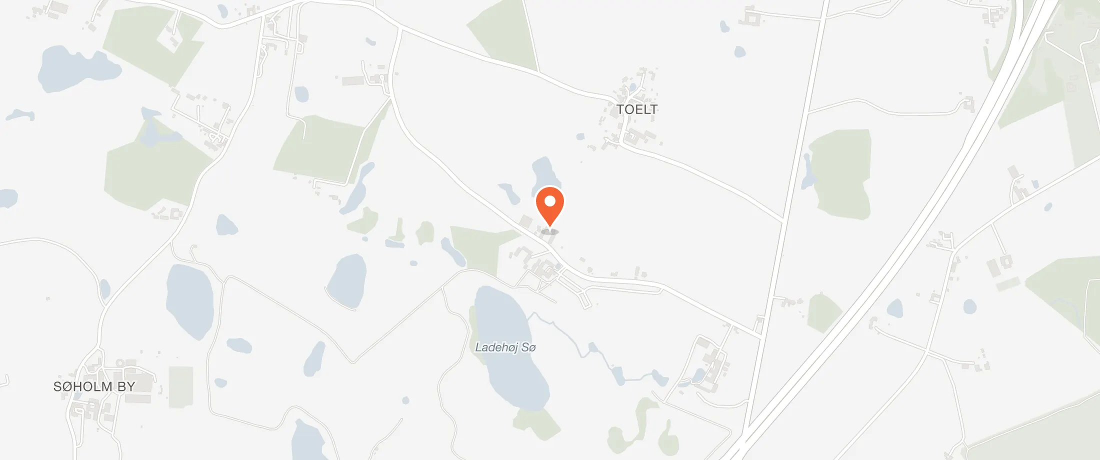 Kort over Bredegaard, Nybovej 8, 3490 Kvistgård