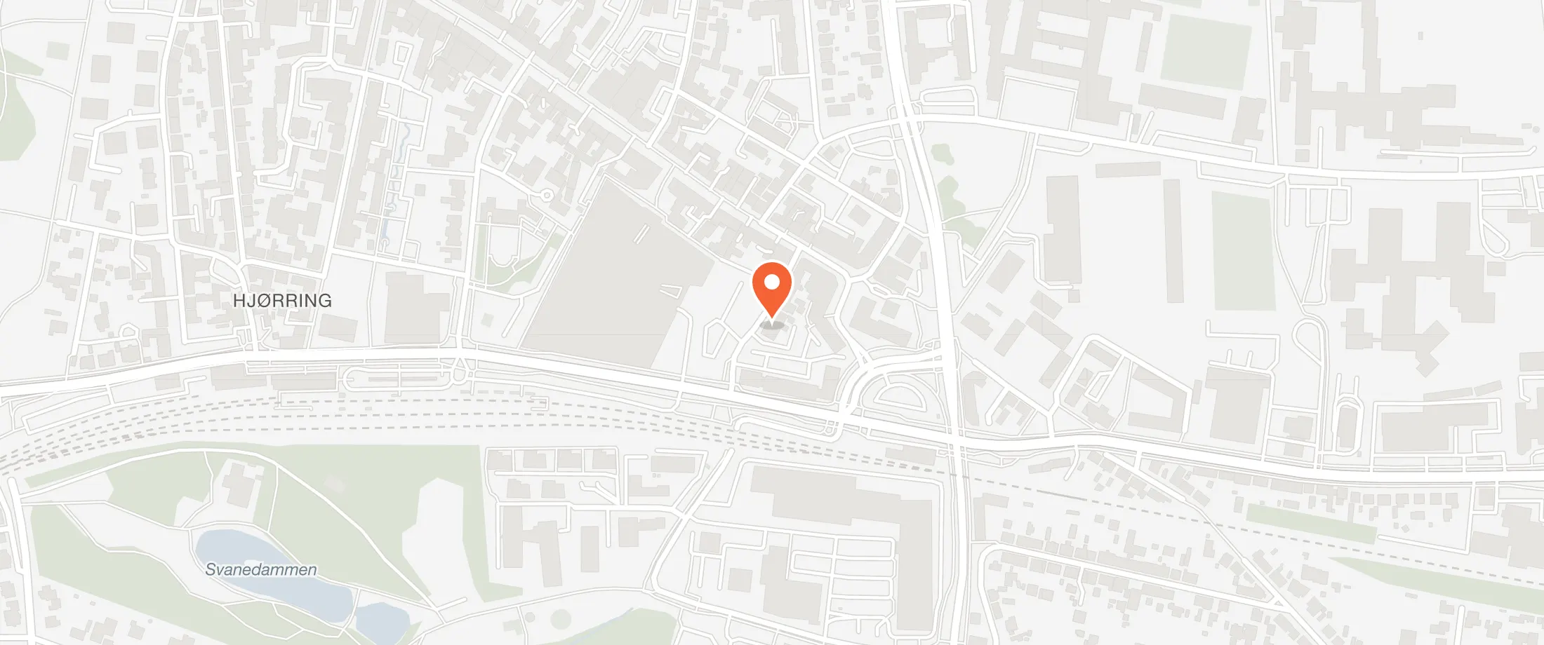Kort over Bryghuset Vendia, Markedsgade 9, 9800 Hjørring
