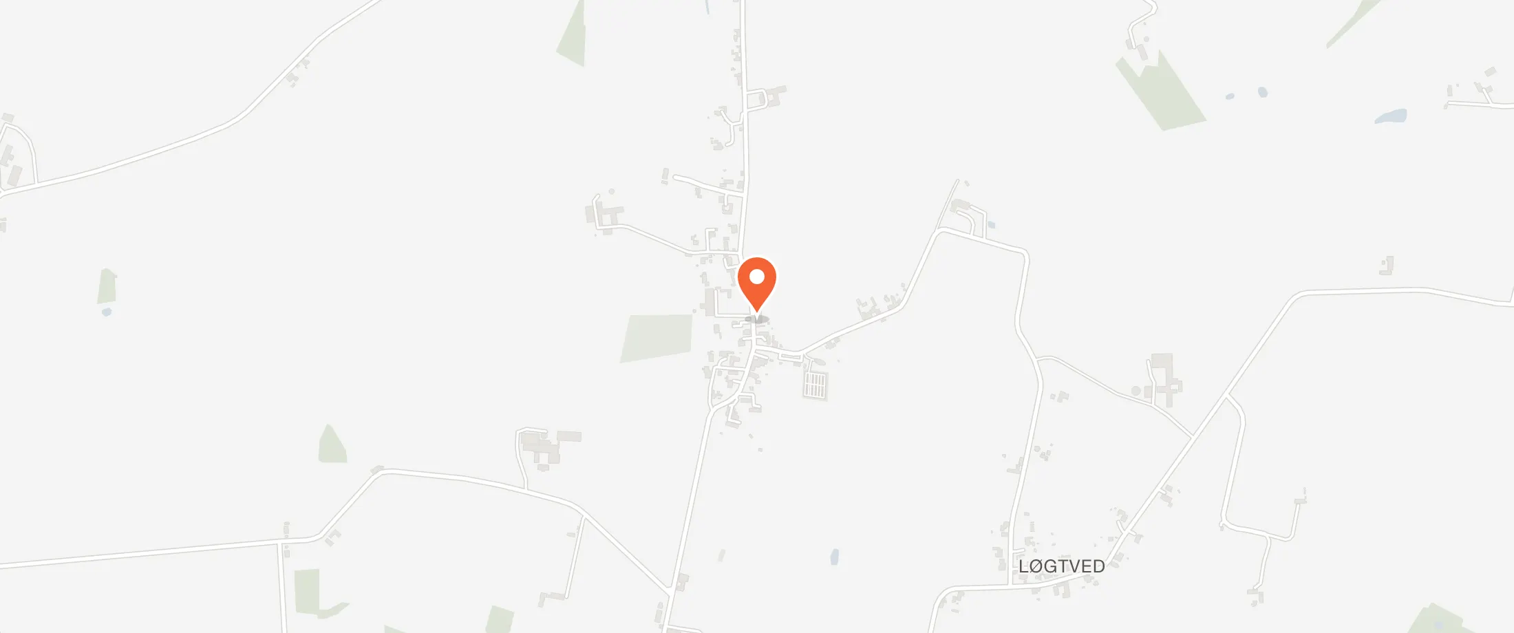 Kort over Buerup Forsamlingshus, Buerupvej 24, 4450 Buerup