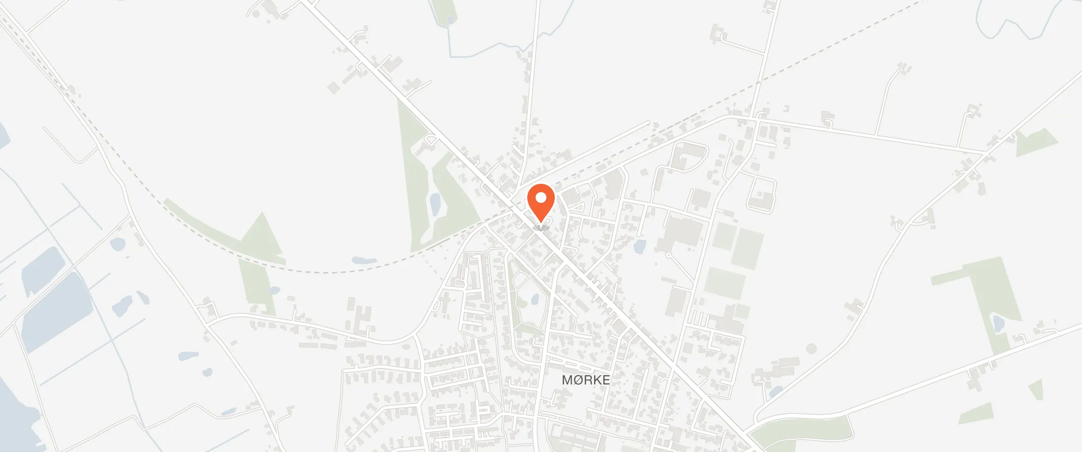 Kort over Byens Hus Mørke, Ebeltoftvej 7, 8544 Mørke