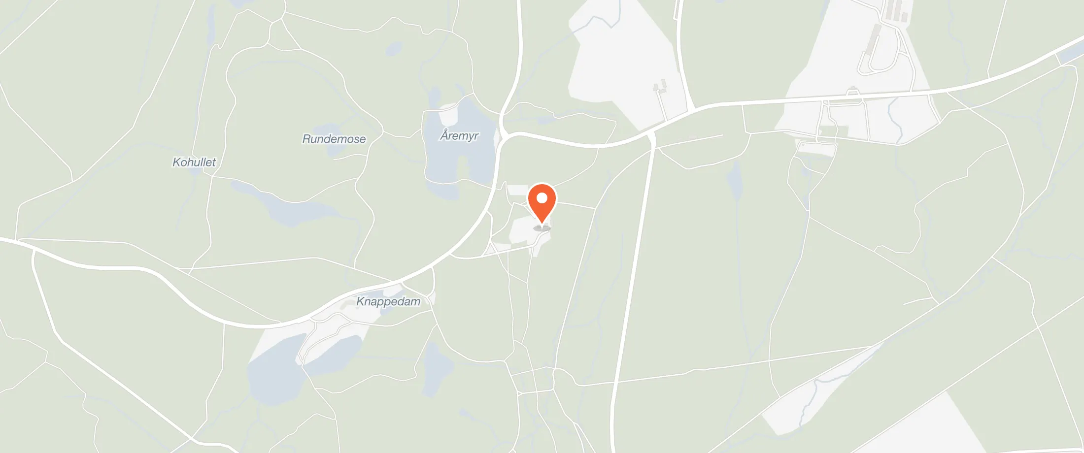Kort over Christianshøjkroen og Kyllingemoderen, Segenvej 48, 3720 Almindingen
