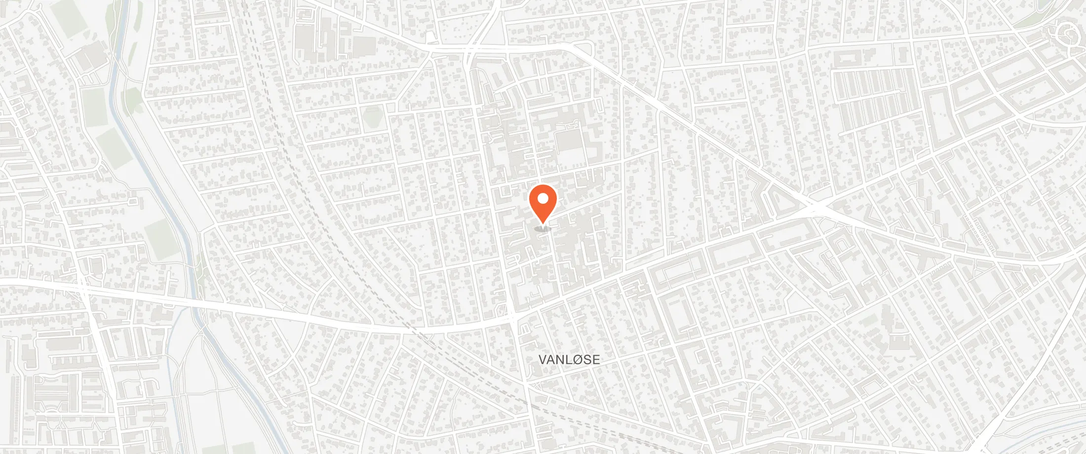 Kort over Cirkusbygningen (Cirkus Panik), Skjulhøj Allé 21, 2720 Vanløse