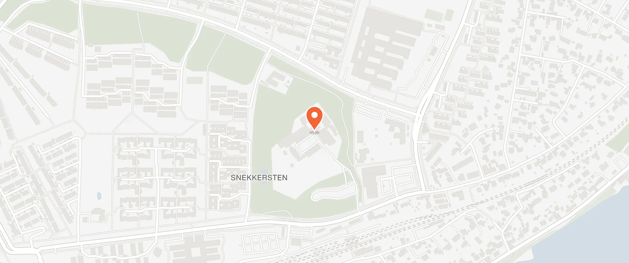 Kort over Comwell Borupgaard, Nørrevej 80, 3070 Snekkersten