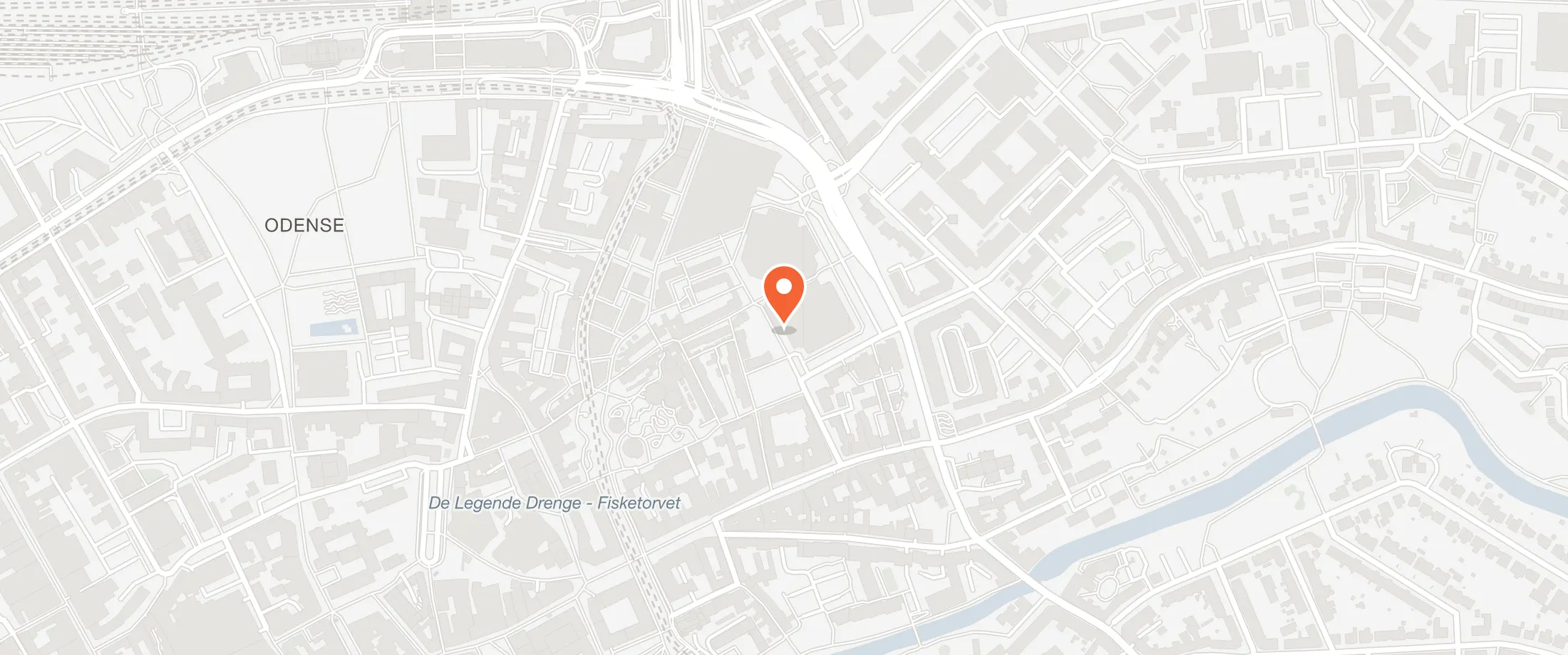Kort over Comwell H.C. Andersen Odense, Claus Bergs Gade 7, 5000 Odense