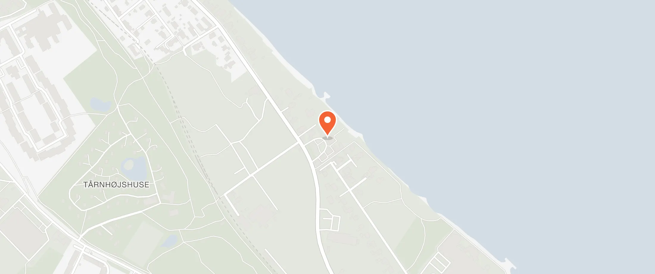 Kort over Danhostel Helsingør, Nordre Strandvej 24, 3000 Helsingør