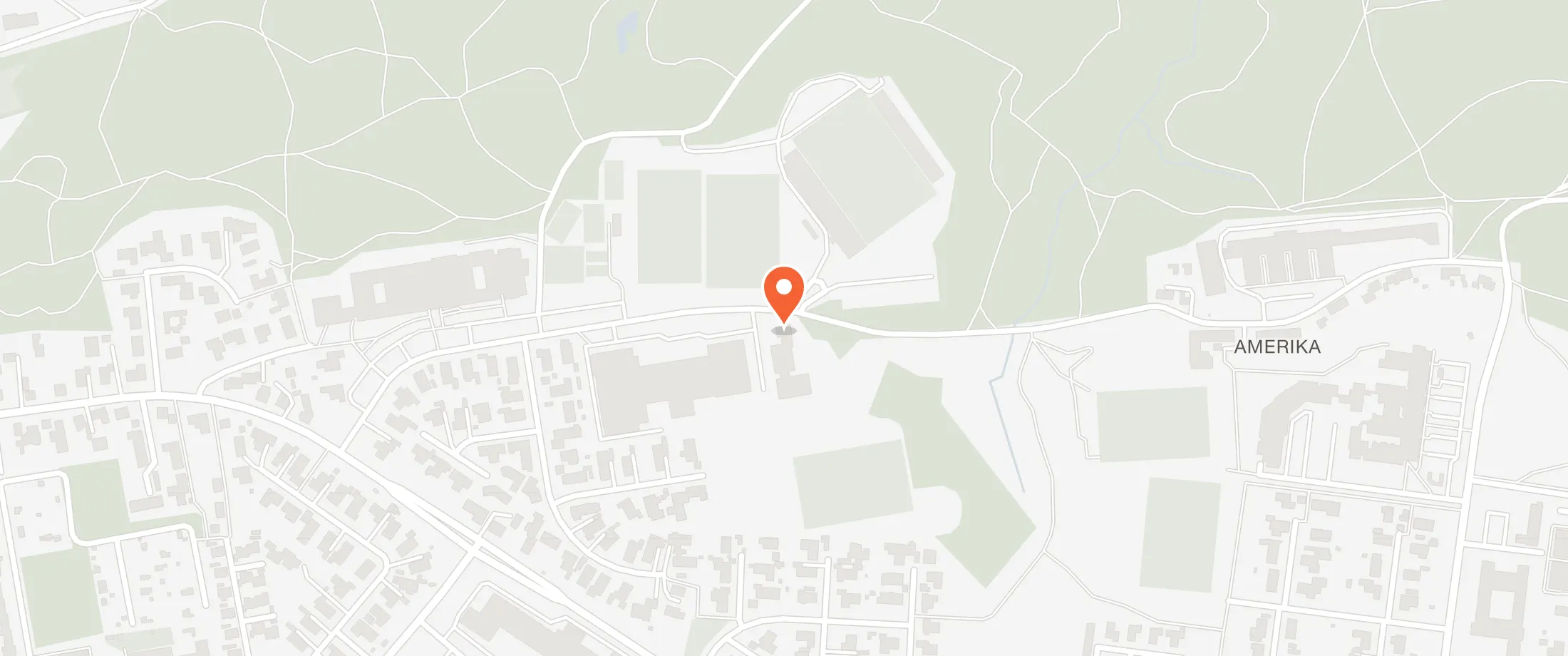 Kort over Danhostel Hobro, Amerikavej 24, 9500 Hobro