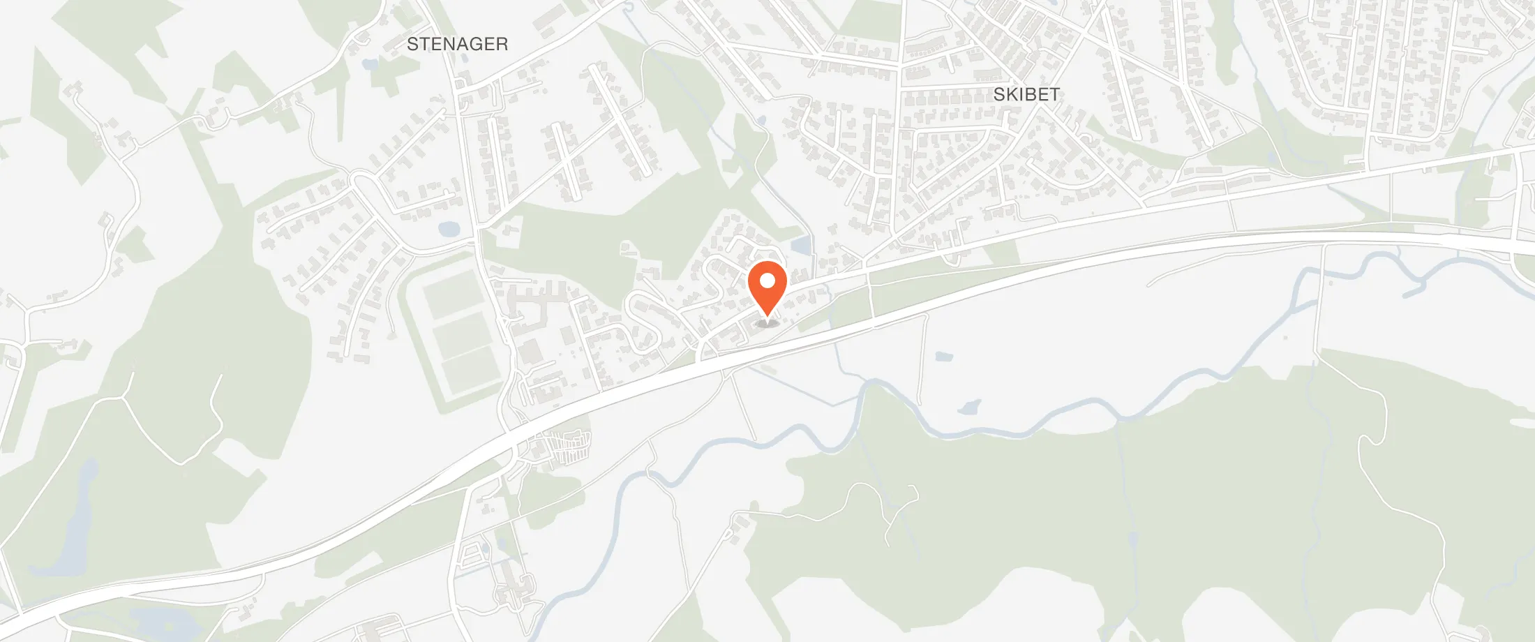 Kort over Danhostel Vejle, Vardevej 485, Skibet, 7100 Vejle