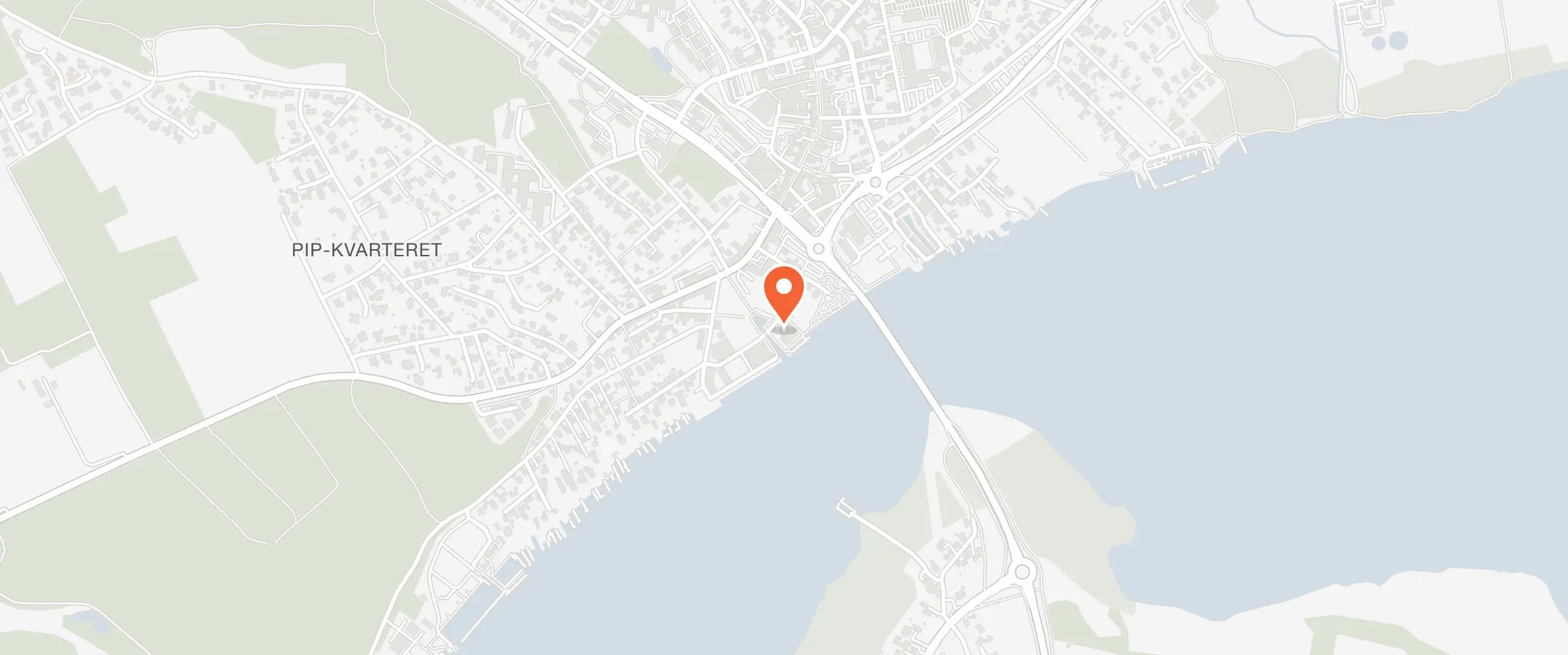 Kort over Davinci Ristorante, Havnevej 7, 9560 Hadsund