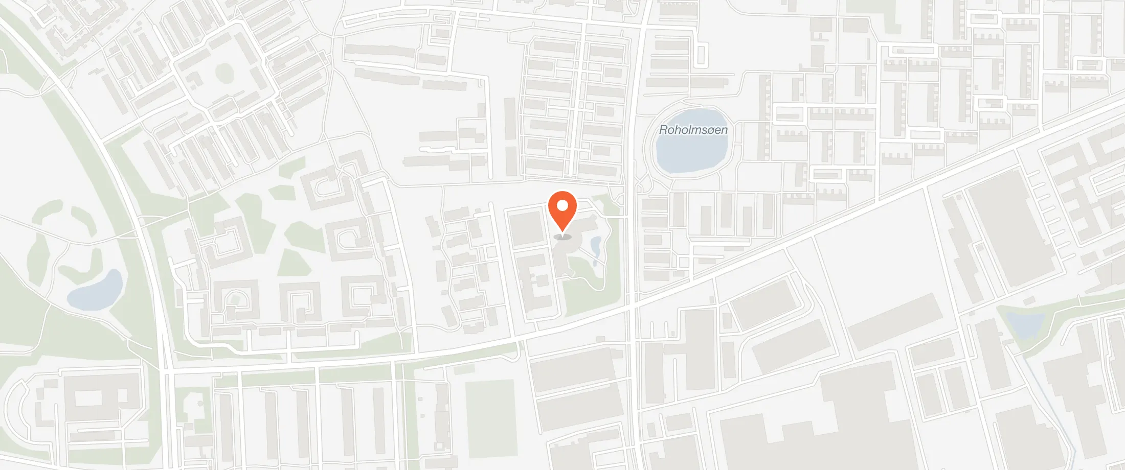 Kort over Durlev's GourMæt Venue, Roholmsvej 19, 2620 Albertslund