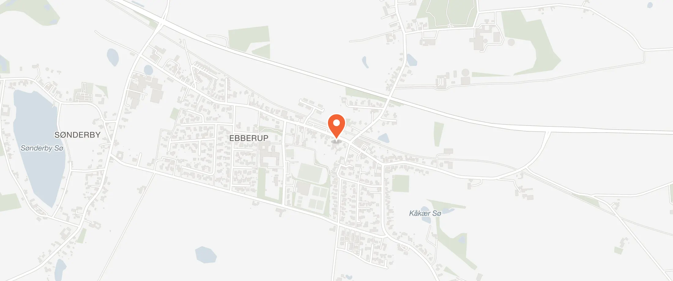 Kort over Ebberup Hus, Ebberupvej 70, 5631 Ebberup
