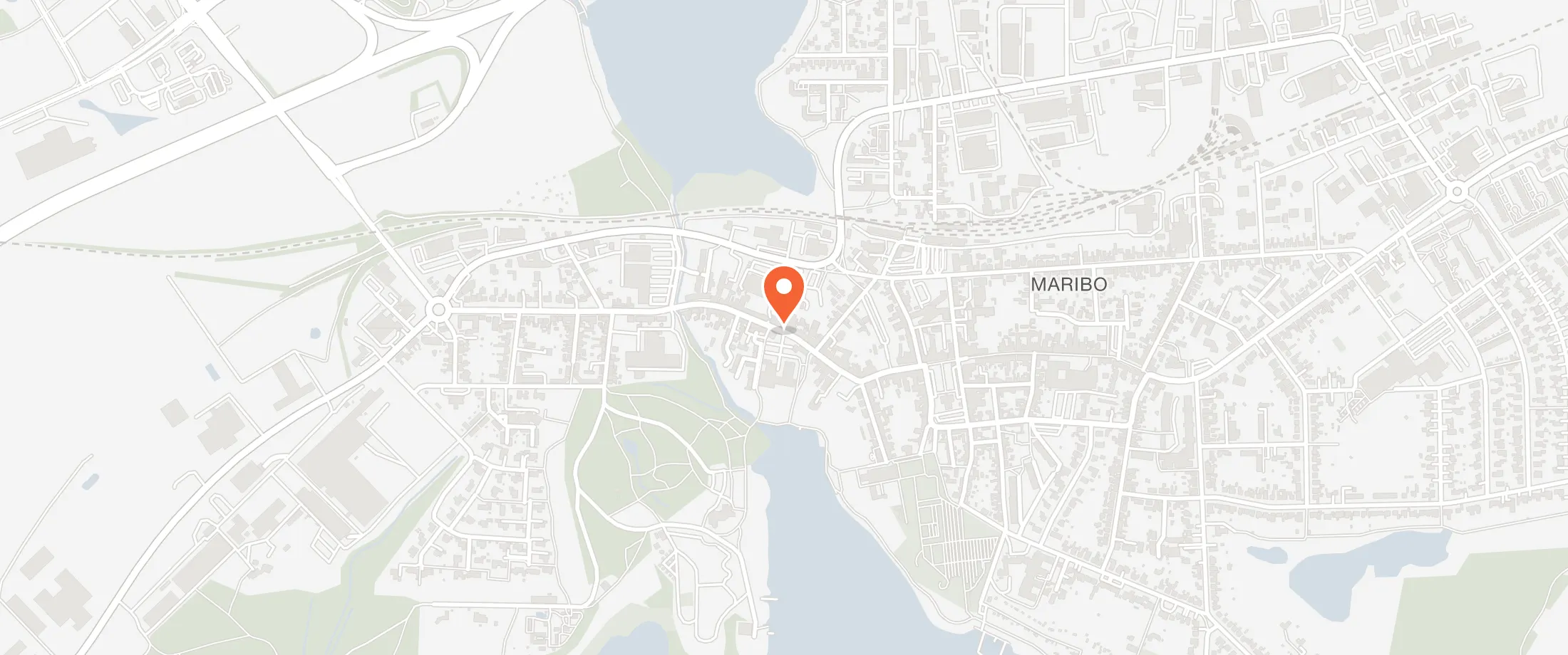 Kort over Ebsens Hotel, Vestergade 32, 4930 Maribo