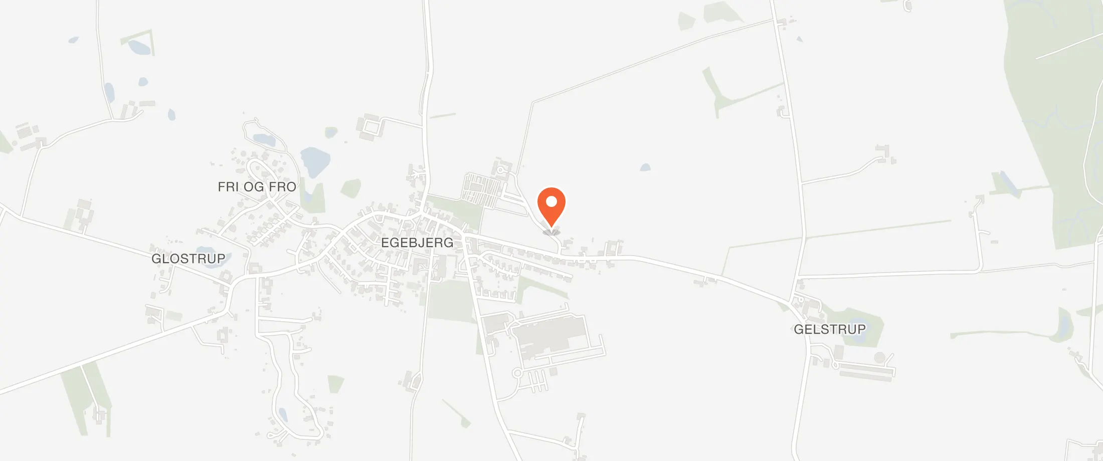 Kort over Egebjerg Kultur- og Forsamlingshus, Ved Kirken 4, Egebjerg, 4500 Nykøbing Sjælland