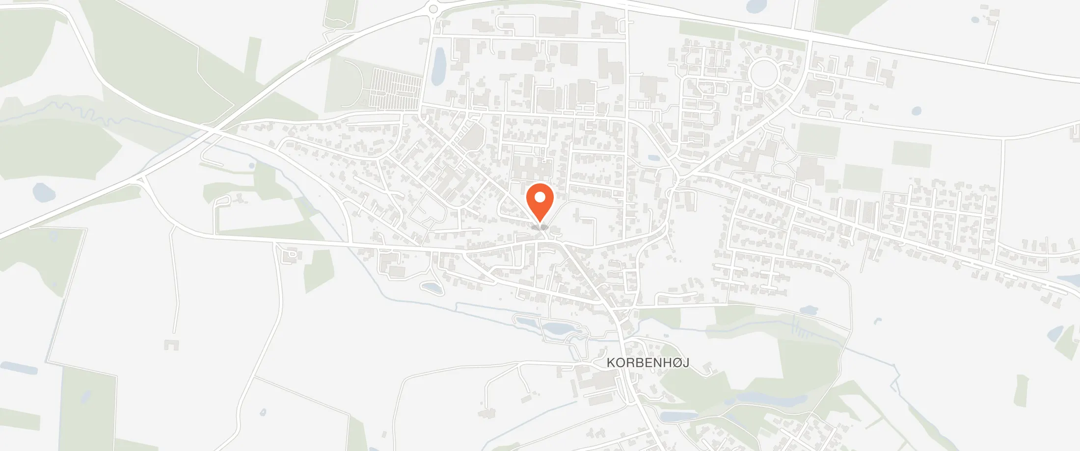 Kort over Egtved Forsamlingshus, Kirkevej 2, 6040 Egtved