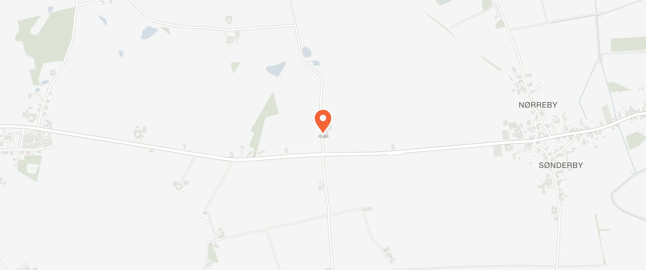 Kort over Ellevilde Boutique Hotel, Dalsgårdsvej 2, 4791 Borre