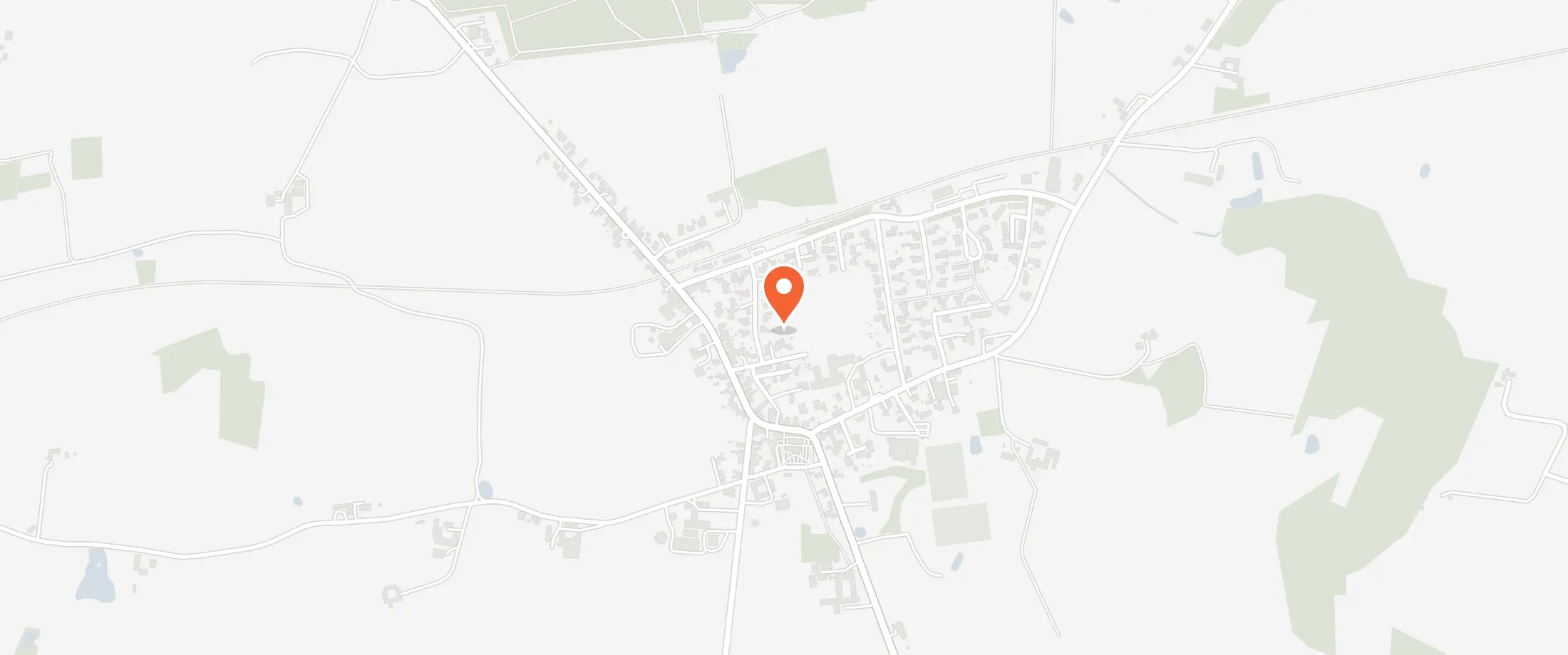 Kort over Espe Forsamlingshus, Lydinge Møllevej 8, 5750 Espe