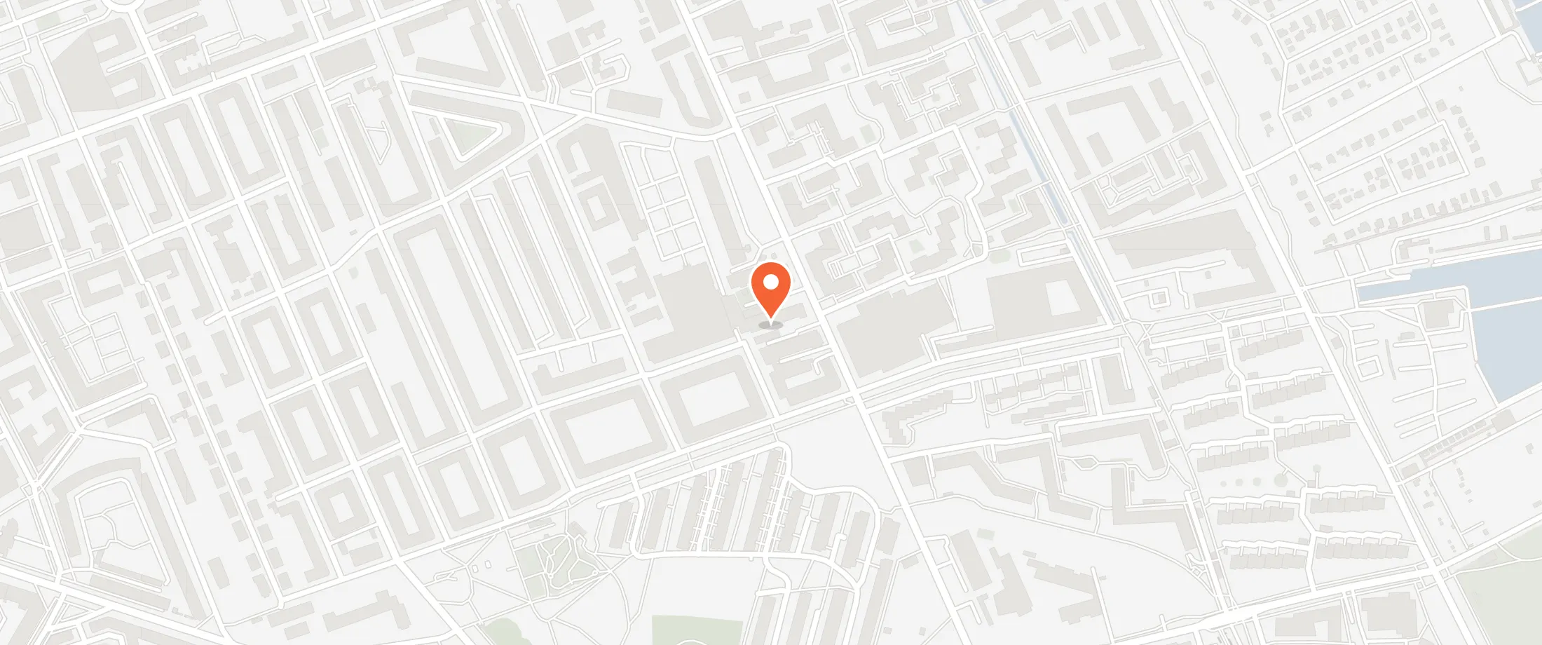 Kort over Fabrikken Strandlodsvej, Strandlodsvej 42B, 2300 Amager