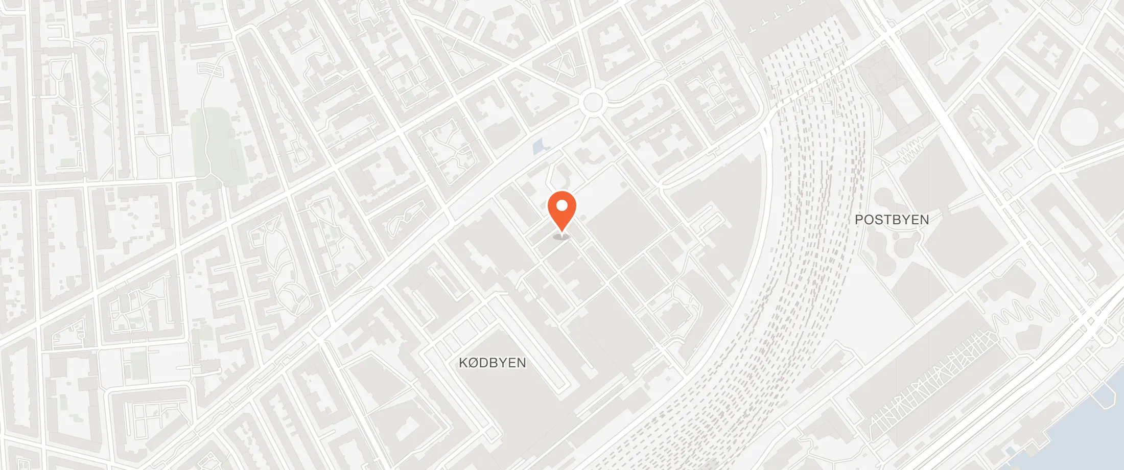 Kort over Forsamlingshuset 5e, Slagtehusgade 5E, 1715 Vesterbro