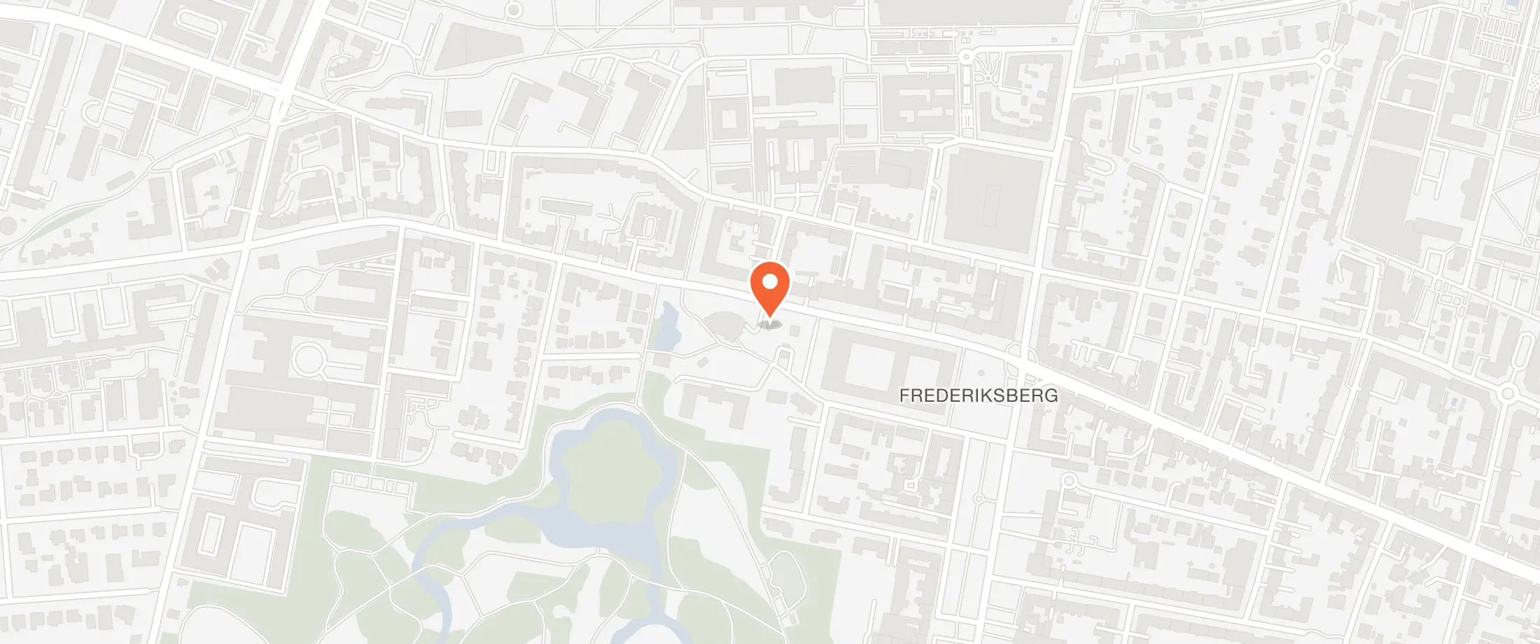 Kort over Frederiksberg Rådhuskælder, Smallegade 1, 2000 Frederiksberg