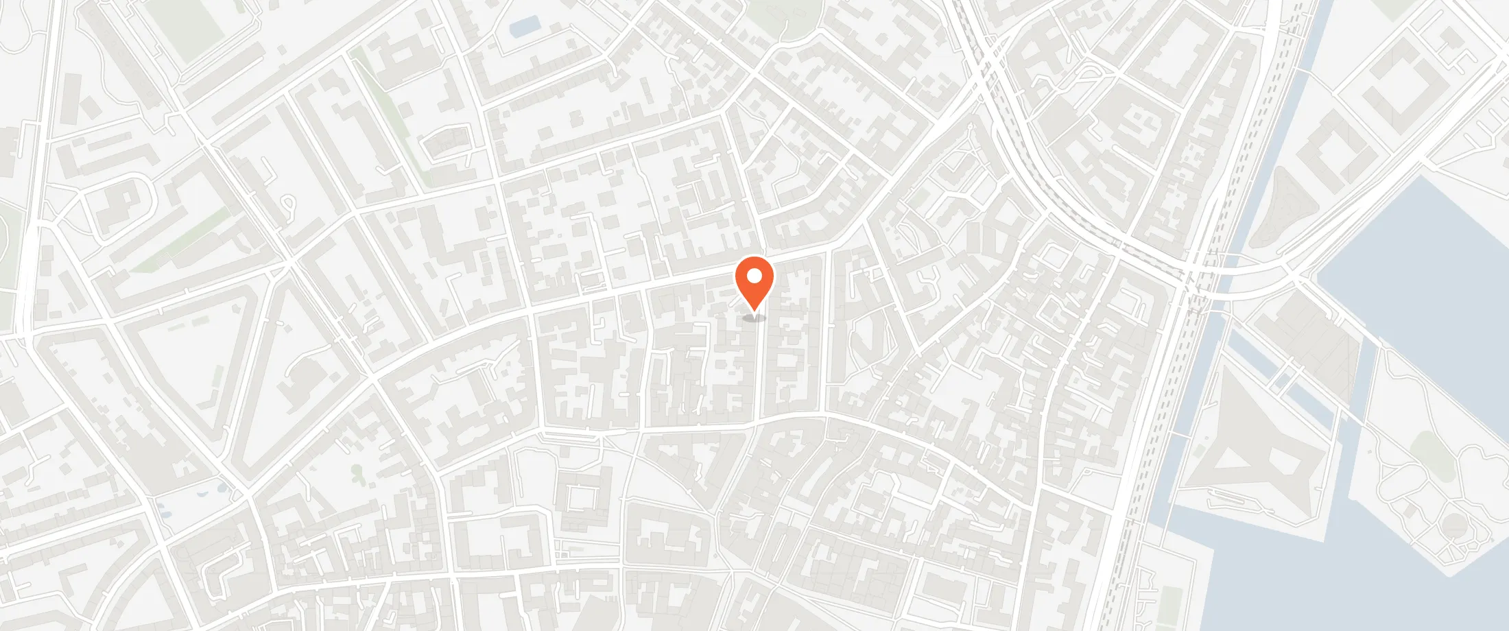 Kort over Galleriet Pingo, Guldsmedgade 29, 8000 Aarhus