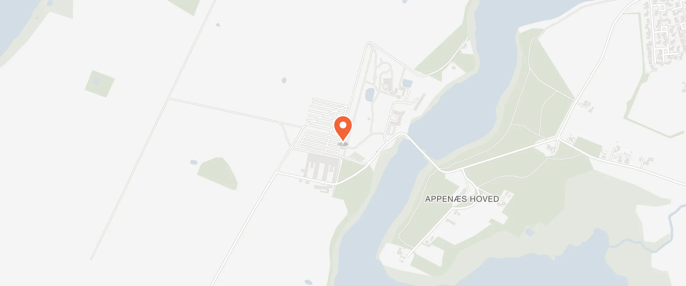 Kort over Gavnø Slot, Gavnø 9, 4700 Næstved