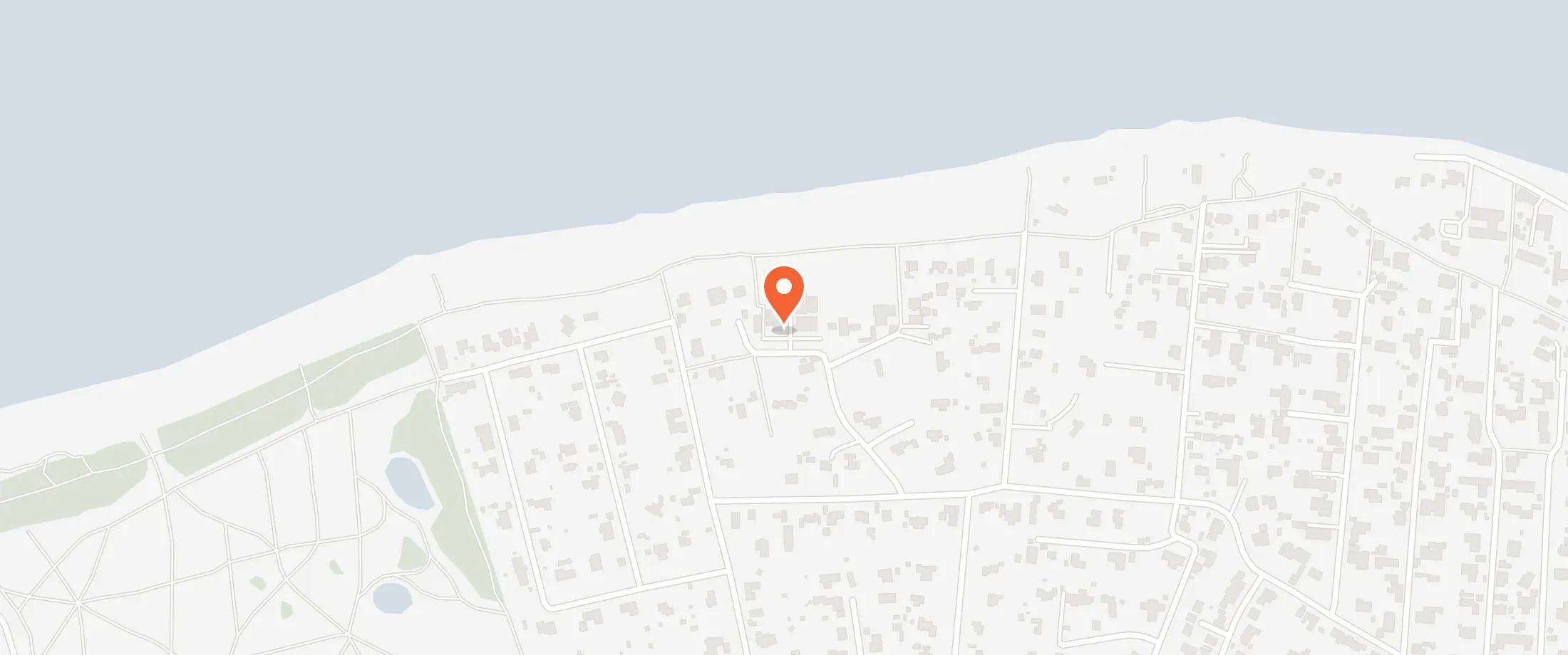 Kort over Gilleleje Badehotel, Hulsøvej 15, 3250 Gilleleje