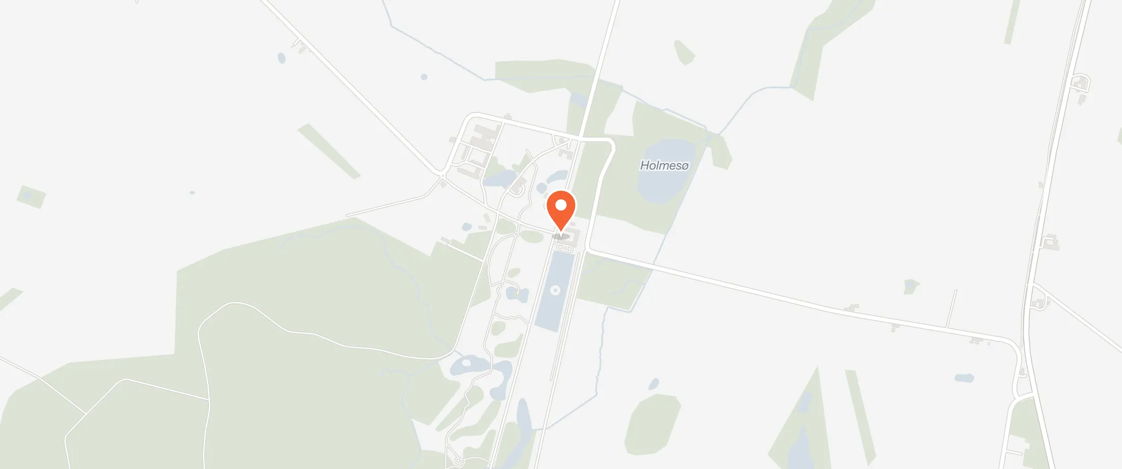 Kort over Glorup Gods (Gastro Glorup), Glorupvej 34, 5853 Ørbæk