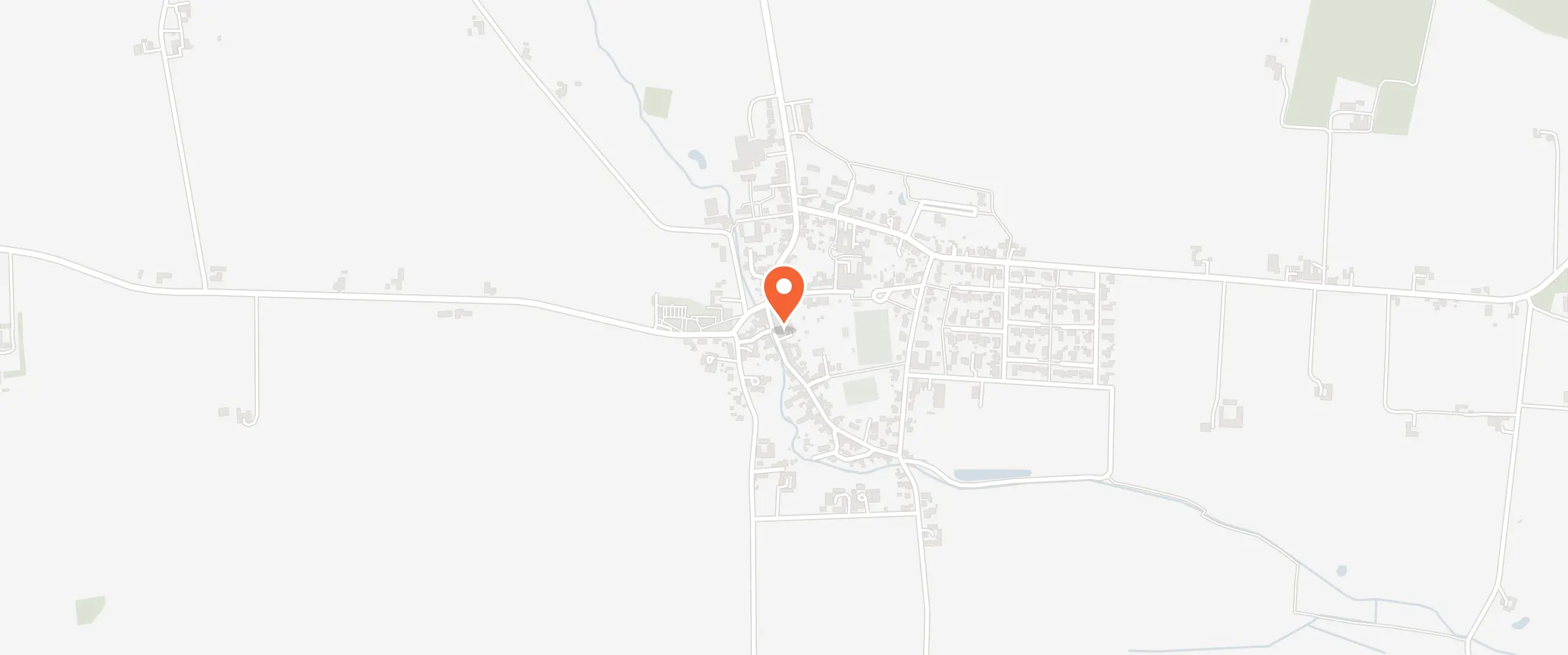 Kort over Gylling Forsamlingshus, Købmagergade 5, 8300 Gylling