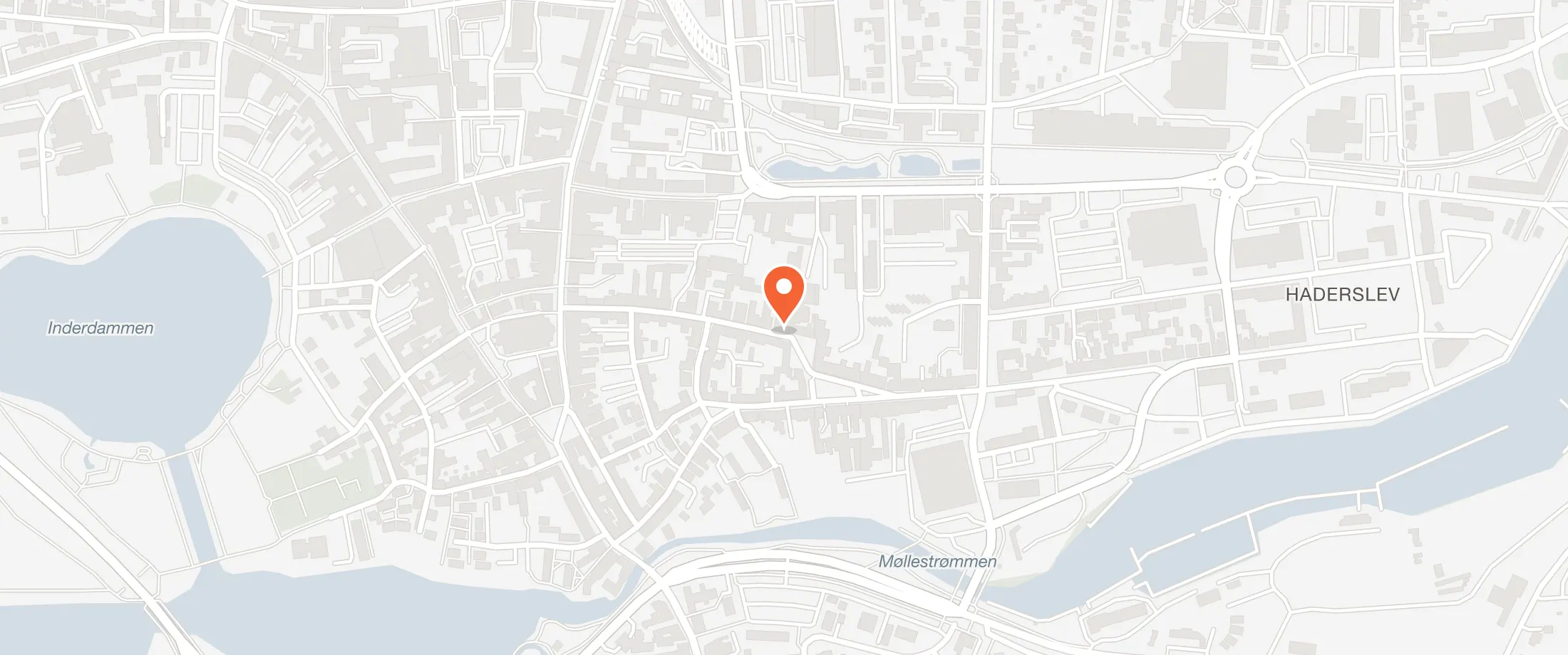 Kort over HaderslevHus, Slotsgade 33, 6100 Haderslev