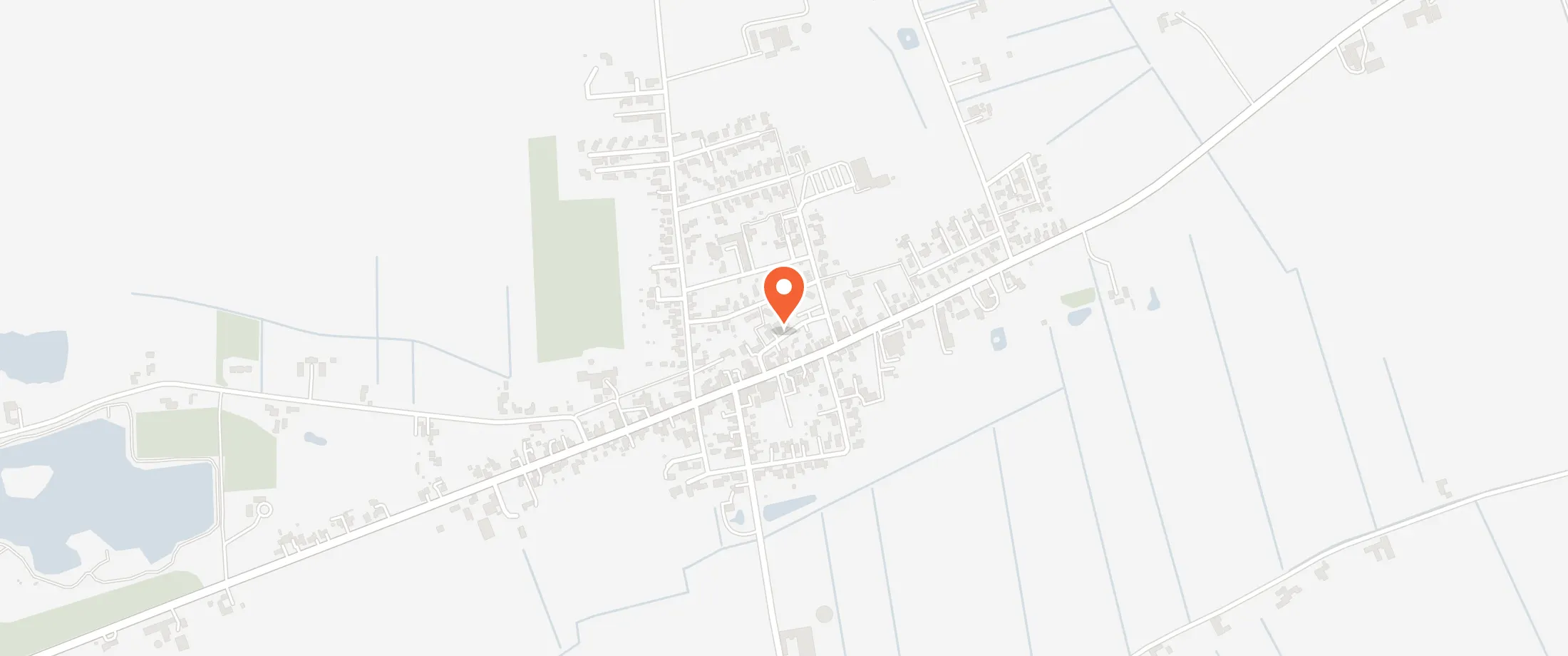 Kort over Halvrimmen Forsamlingshus, Banevej 7, 9460 Halvrimmen