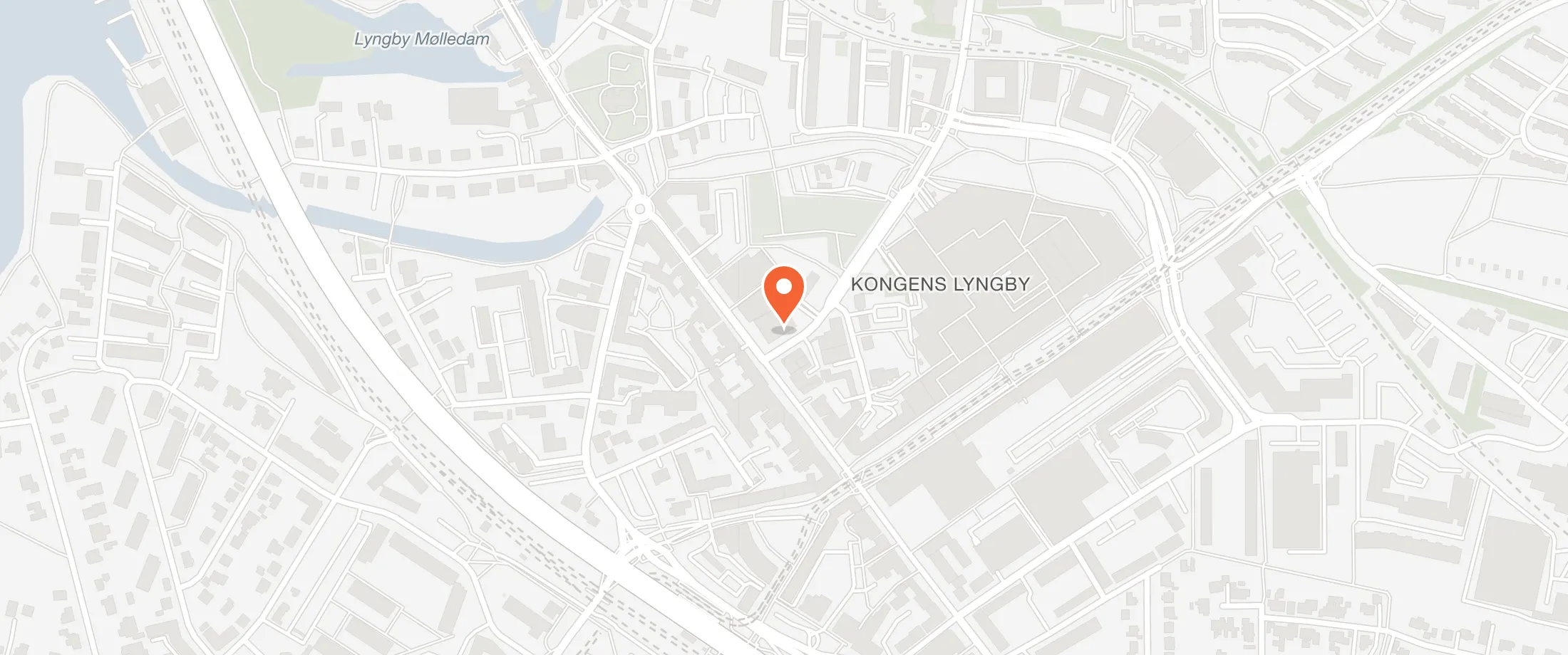 Kort over Hanzō Lyngby, Toftebæksvej 1B, 2800 Kongens Lyngby