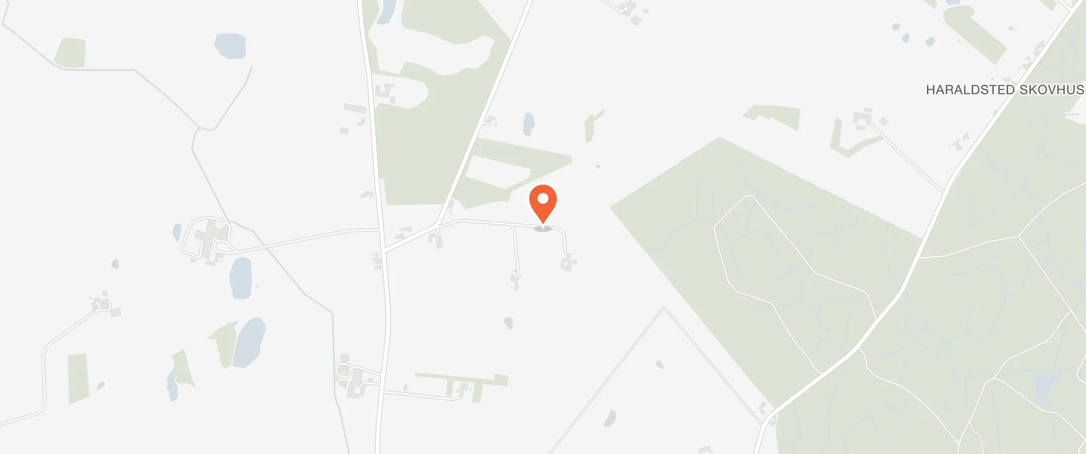 Kort over Haraldsted Forsamlingshus, Langebjergvej 56B, Haraldsted, 4100 Ringsted