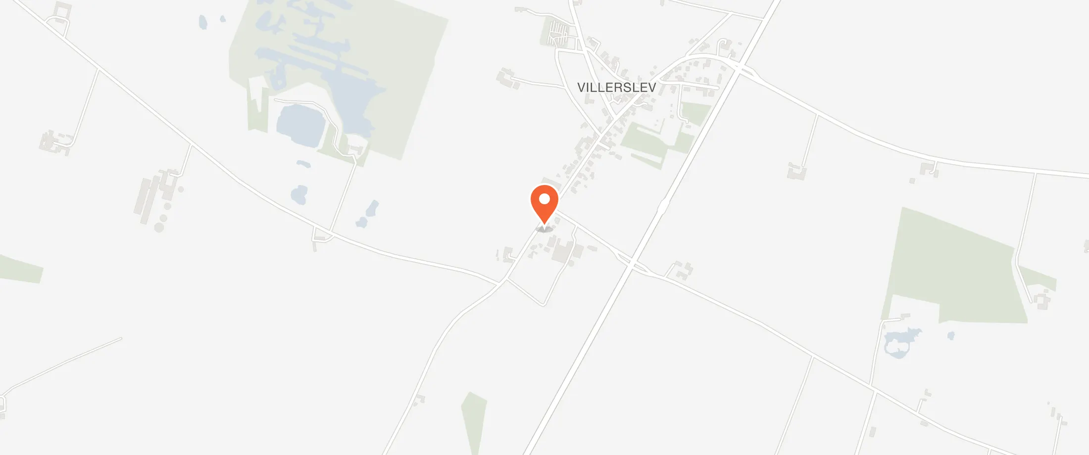 Kort over Hassing-Villerslev Forsamlingshus, Villerslevvej 57, 7755 Villerslev
