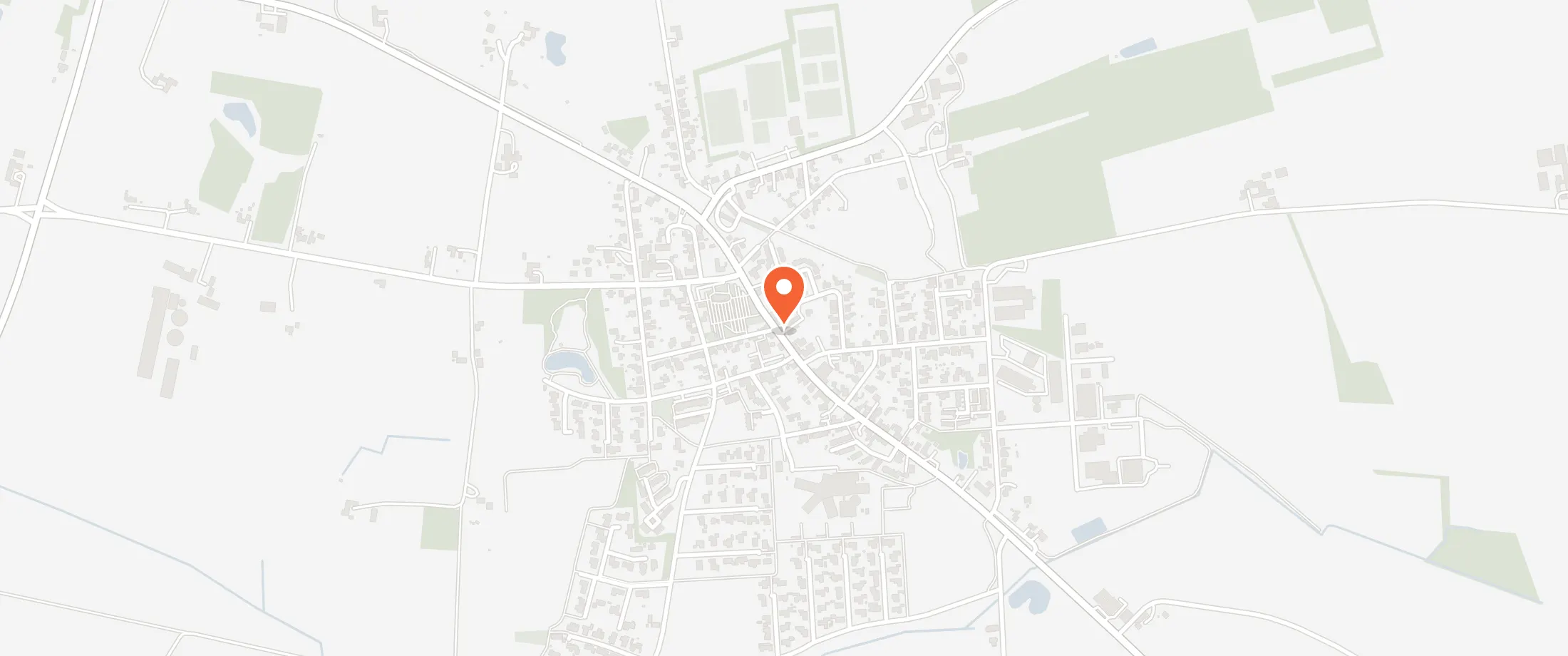 Kort over Hejnsvig Forsamlingshus, Bredgade 55, 7250 Hejnsvig