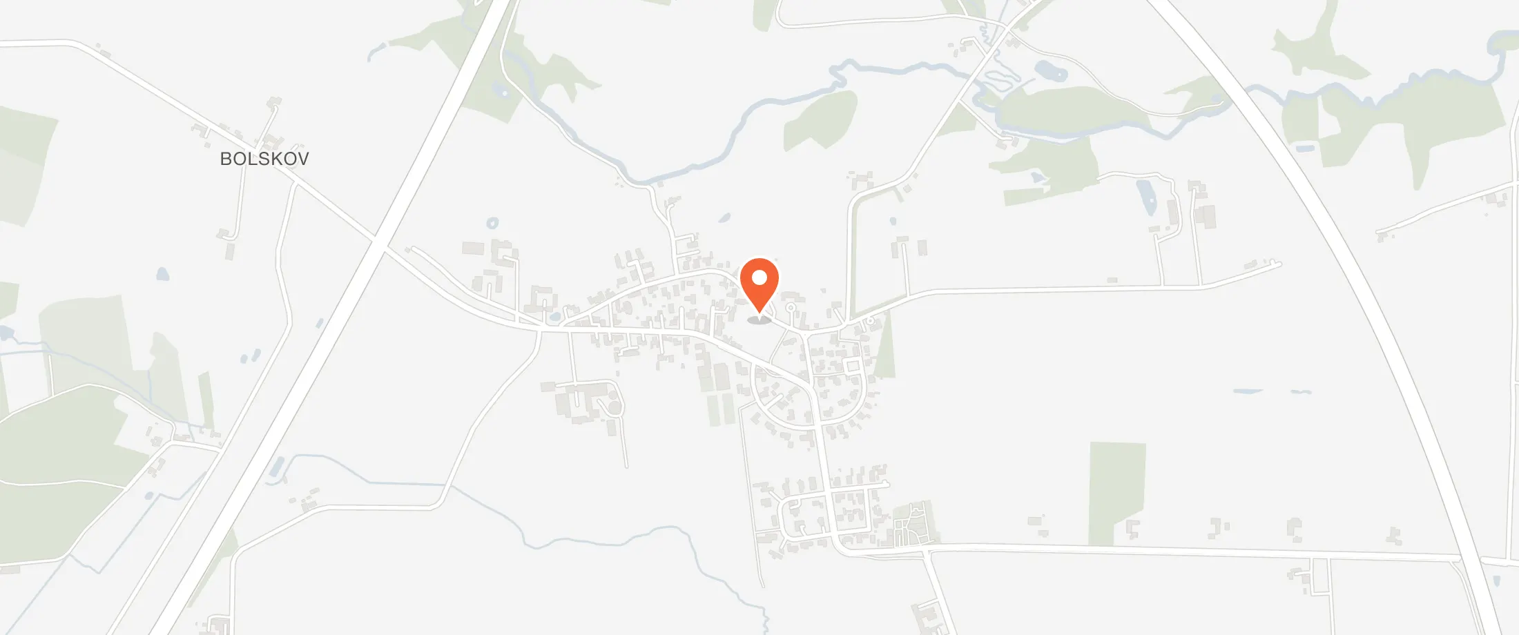 Kort over Herslev Forsamlingshus, Herslev, 7000 Herslev