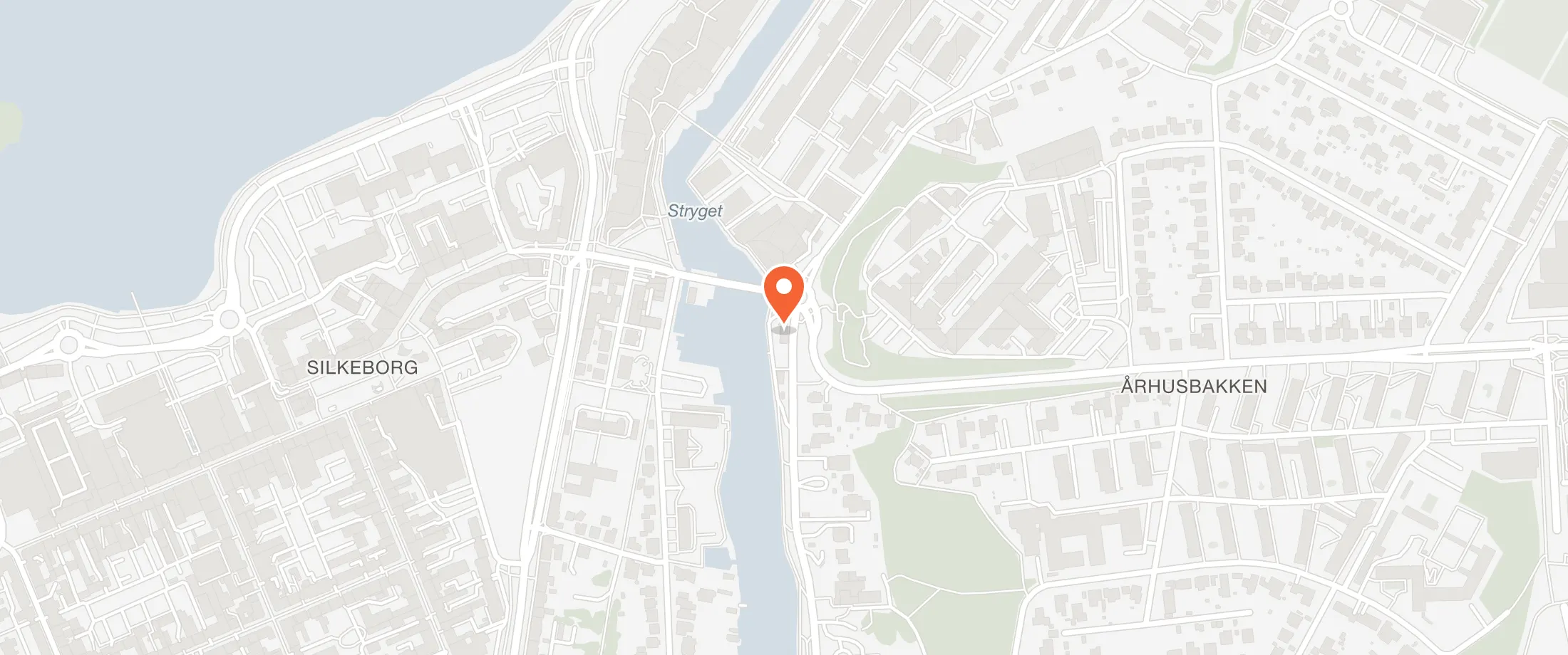 Kort over Hjejleselskabet, Sejsvej 2, 8600 Silkeborg