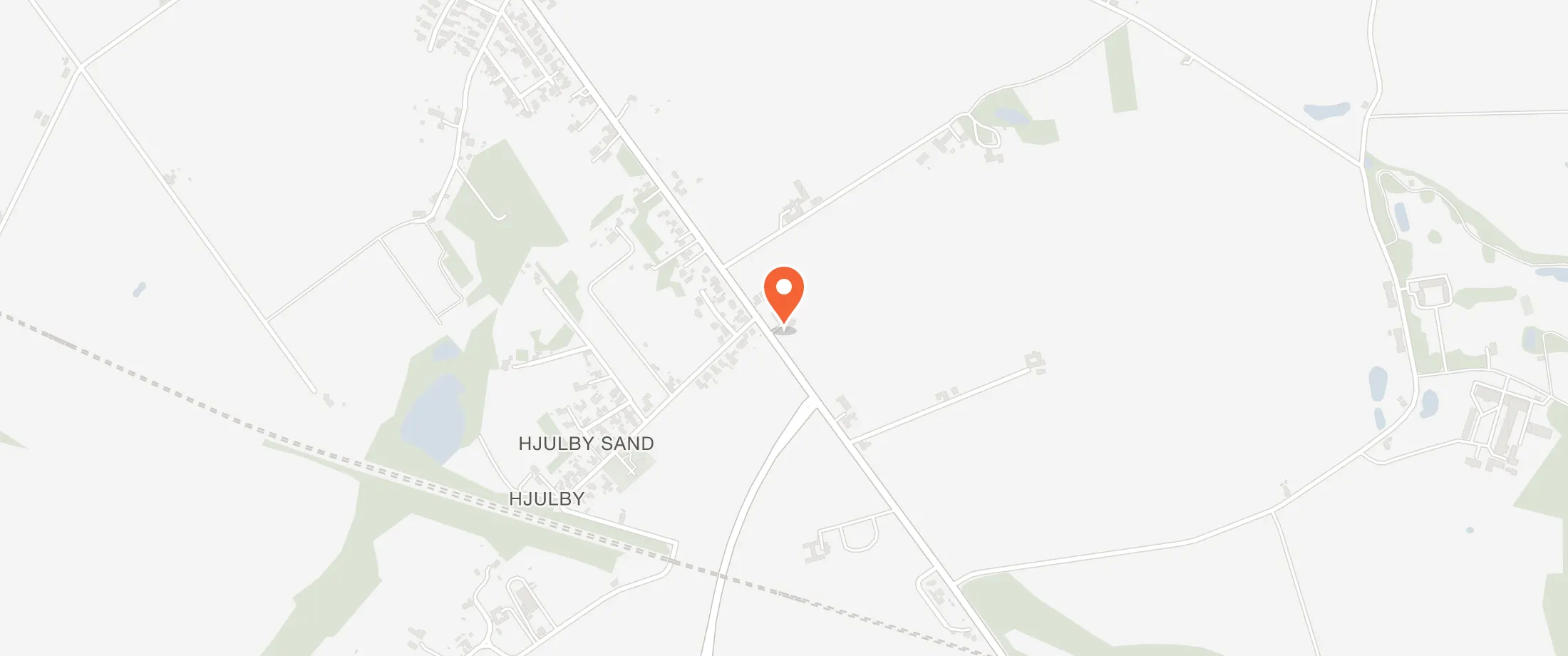 Kort over Hjulby Forsamlingshus, Odensevej 56 A, 5800 Hjulby