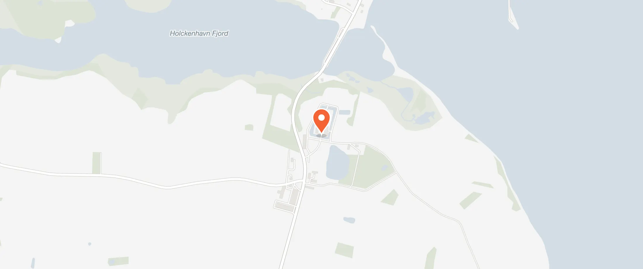 Kort over Holckenhavn Slot, Holckenhavn 1, 5800 Nyborg