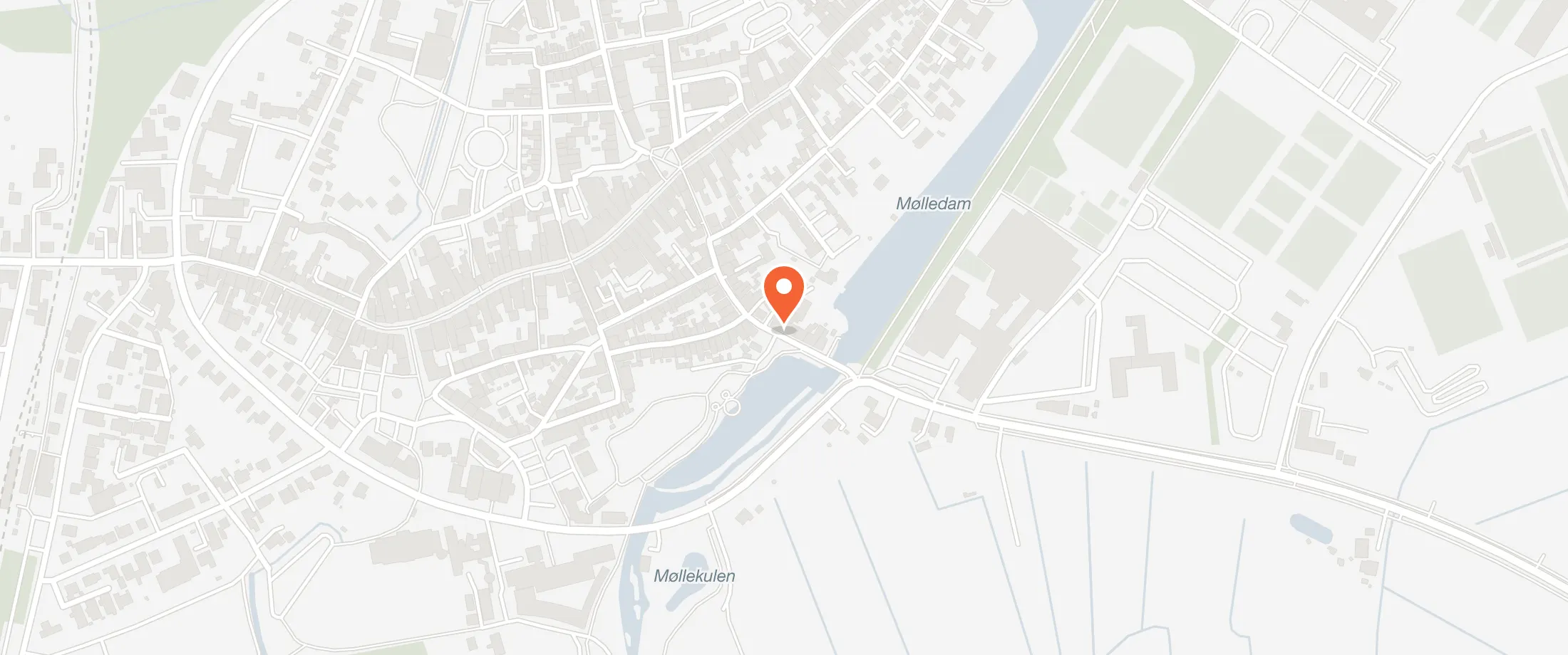 Kort over Hostrups Hotel & Restaurant, Søndergade 30, 6270 Tønder